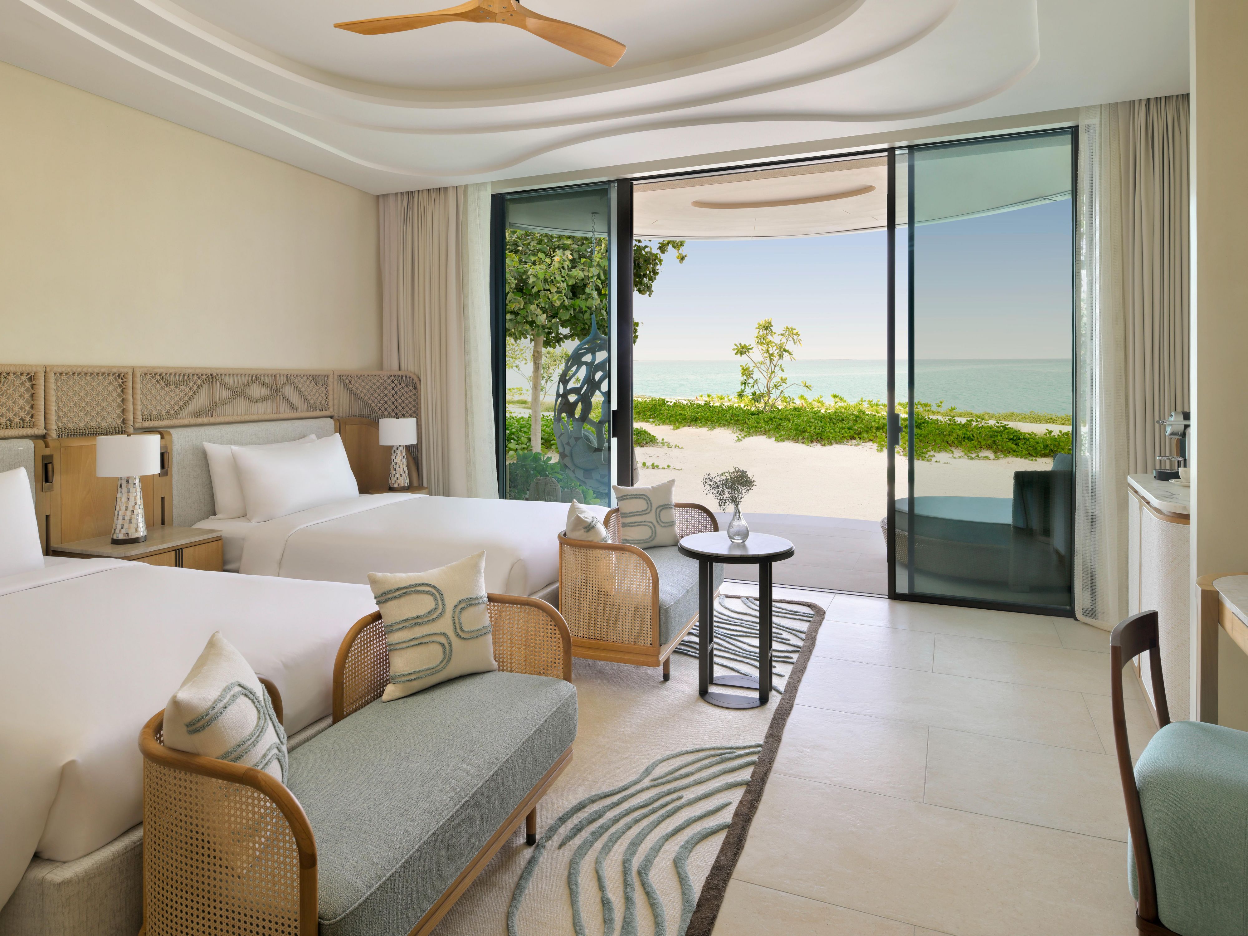 Endless blue awaits from your sea view suite