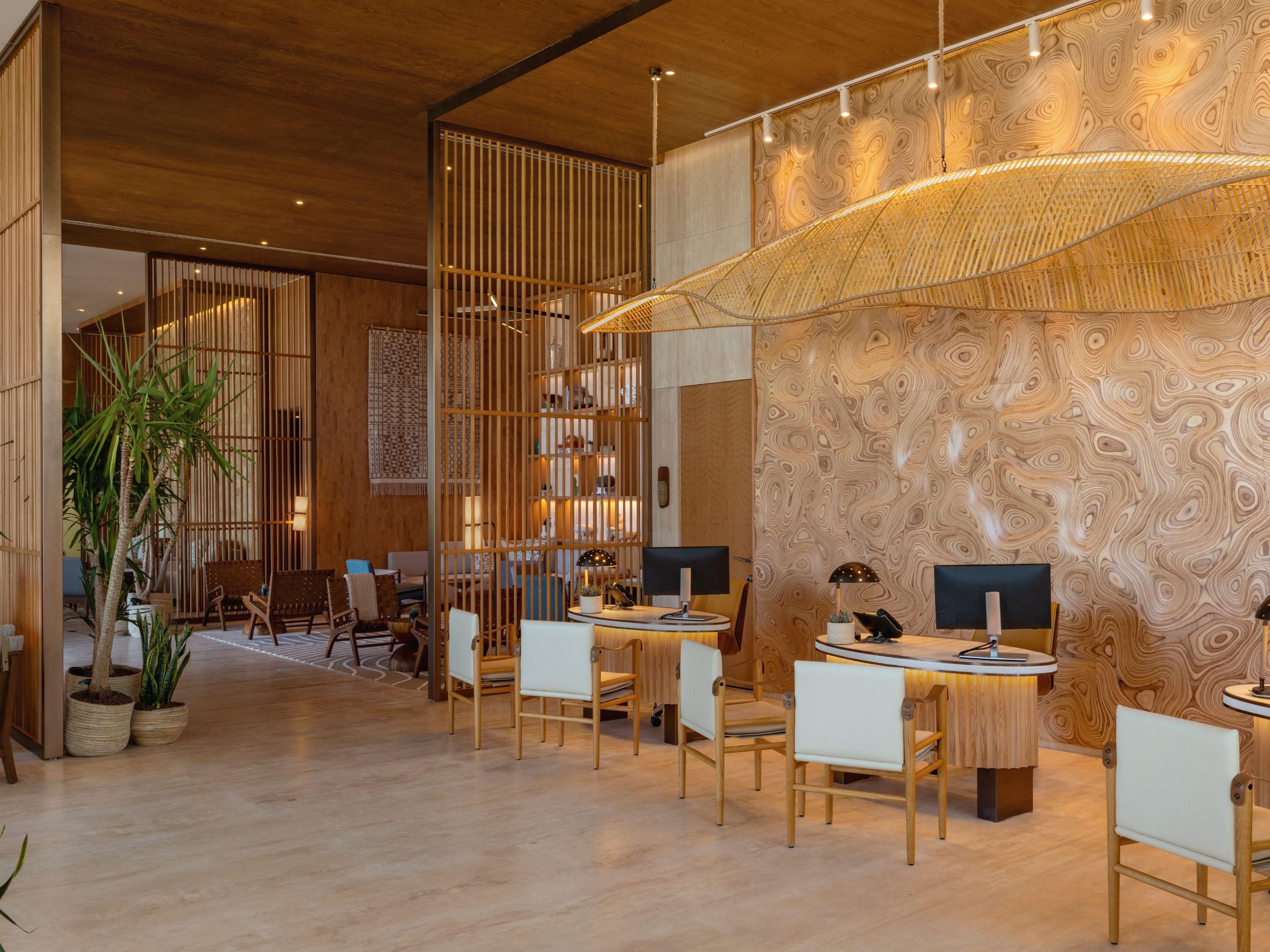 Sleek design meets attentive service at the heart of arrival