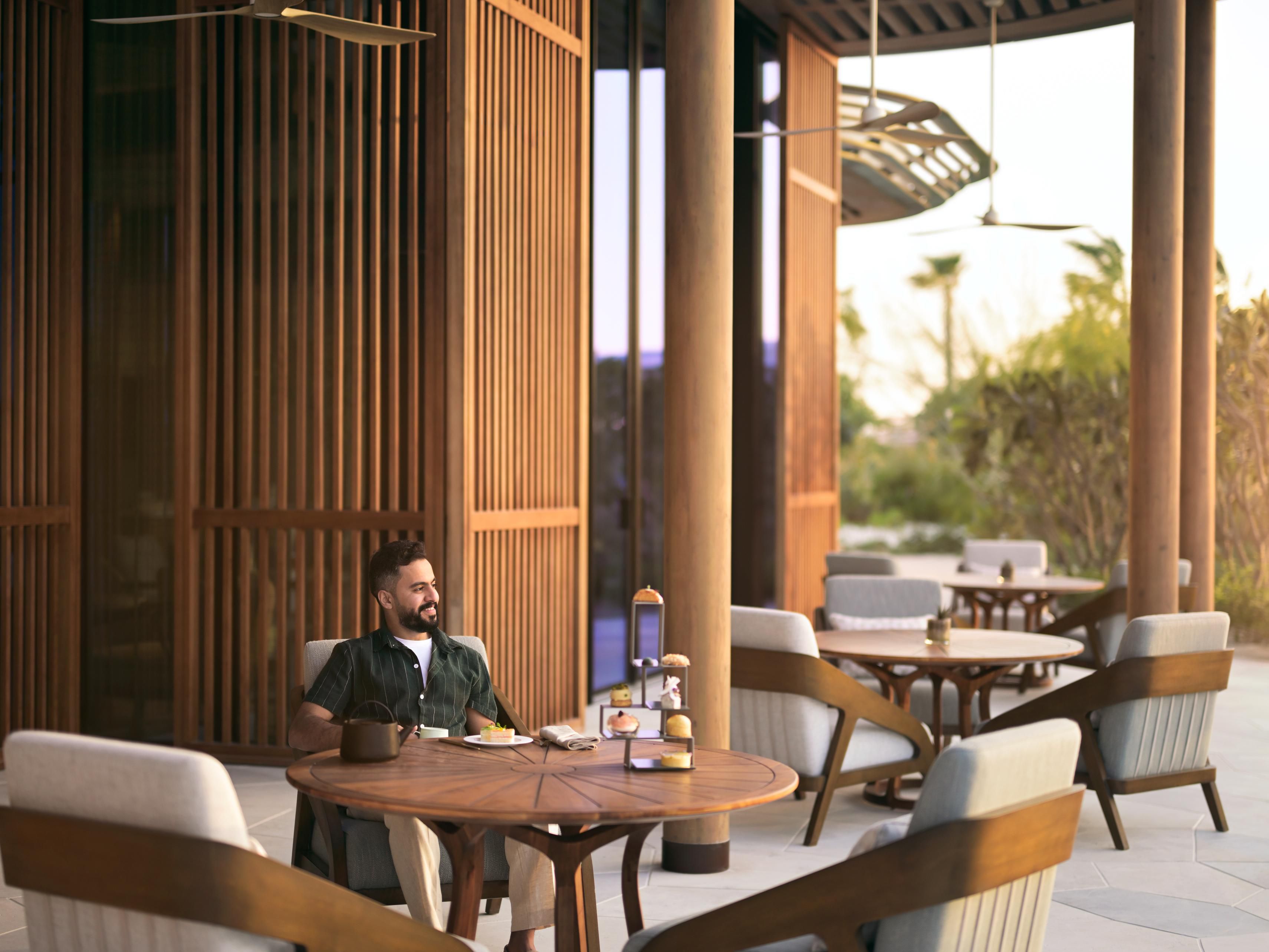 Afternoon delights by the terrace at Murrma
