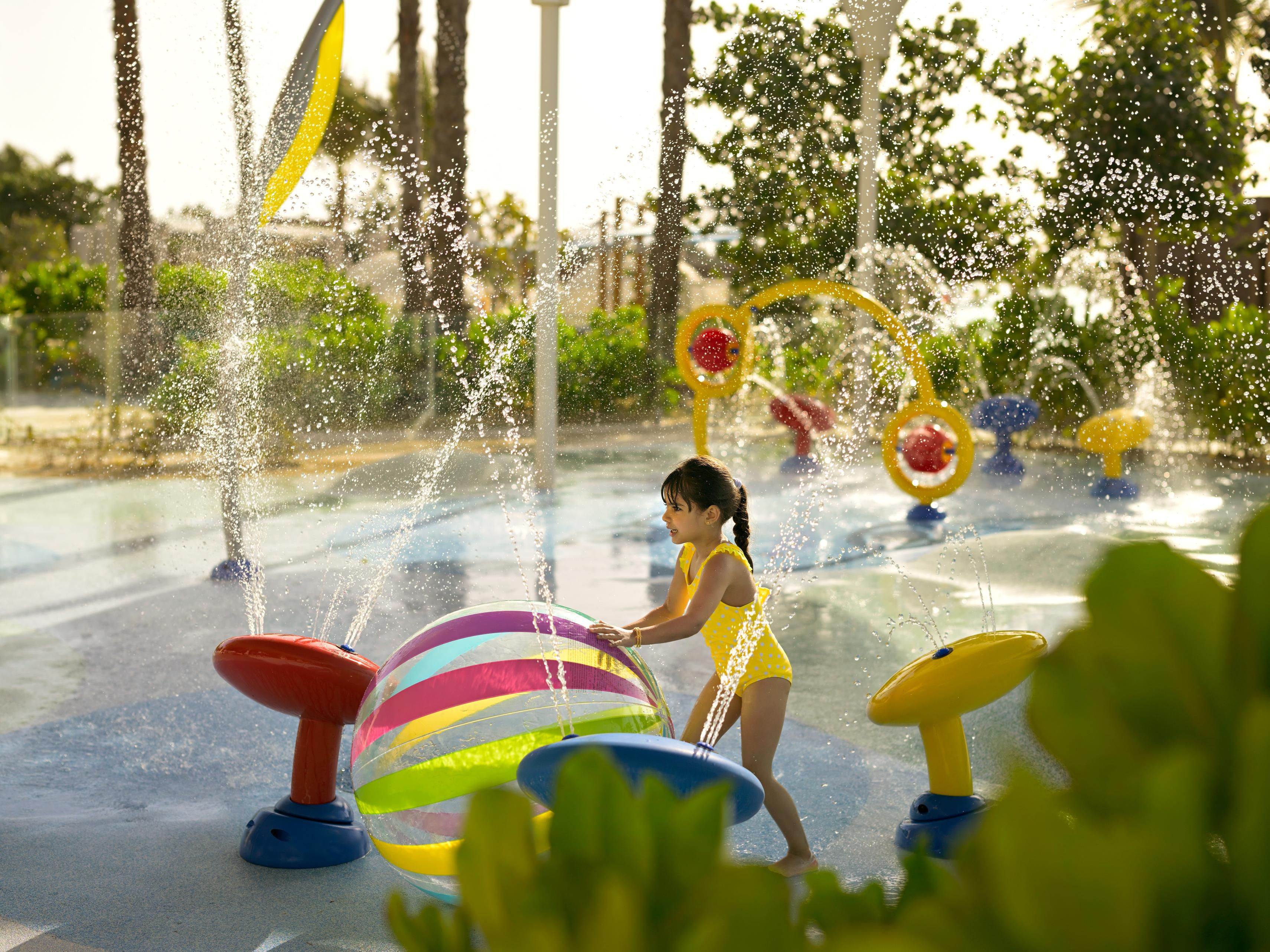 Splashing into fun