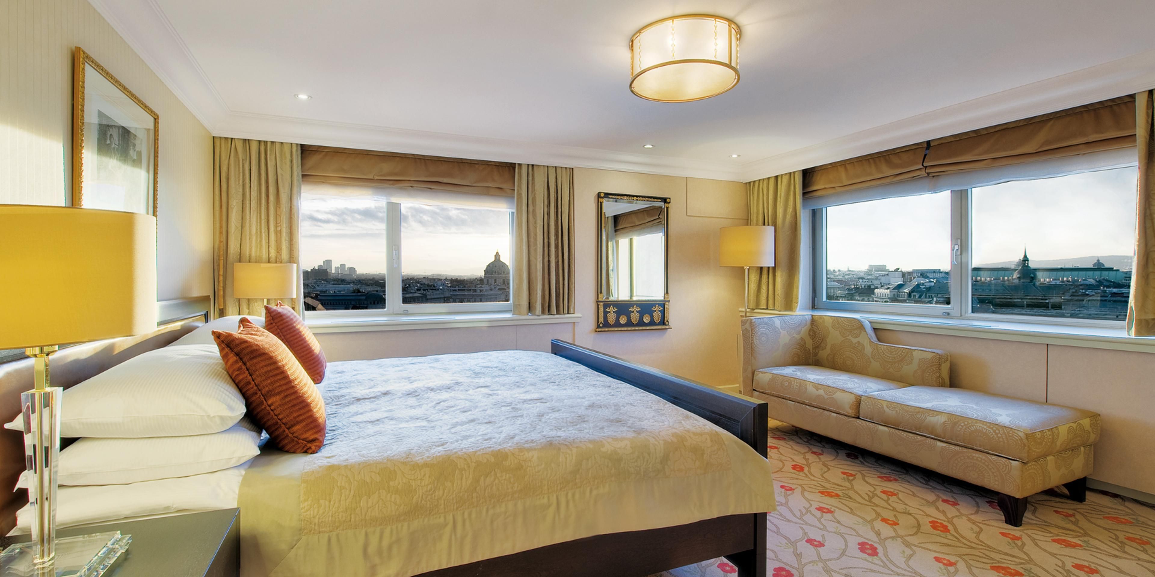 Bedroom Of Our 140 sqm Presidential Suite