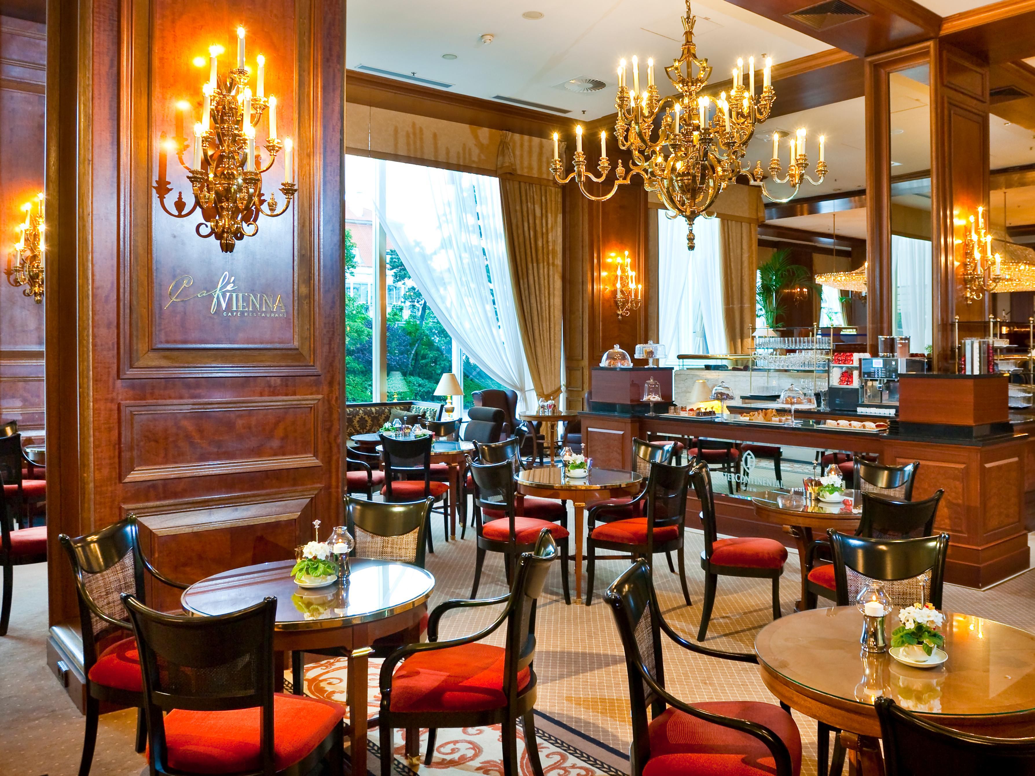 Cozy atmosphere at Café Vienna, a typical Viennese coffeehouse