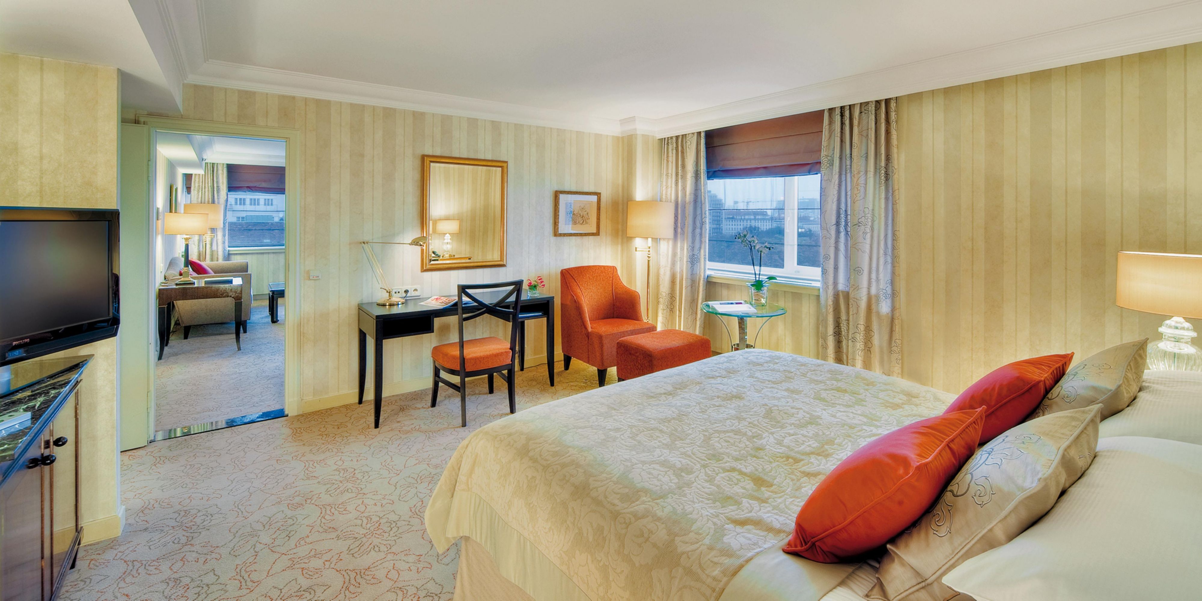 Experience maximum comfort in our spacious Senior Suite