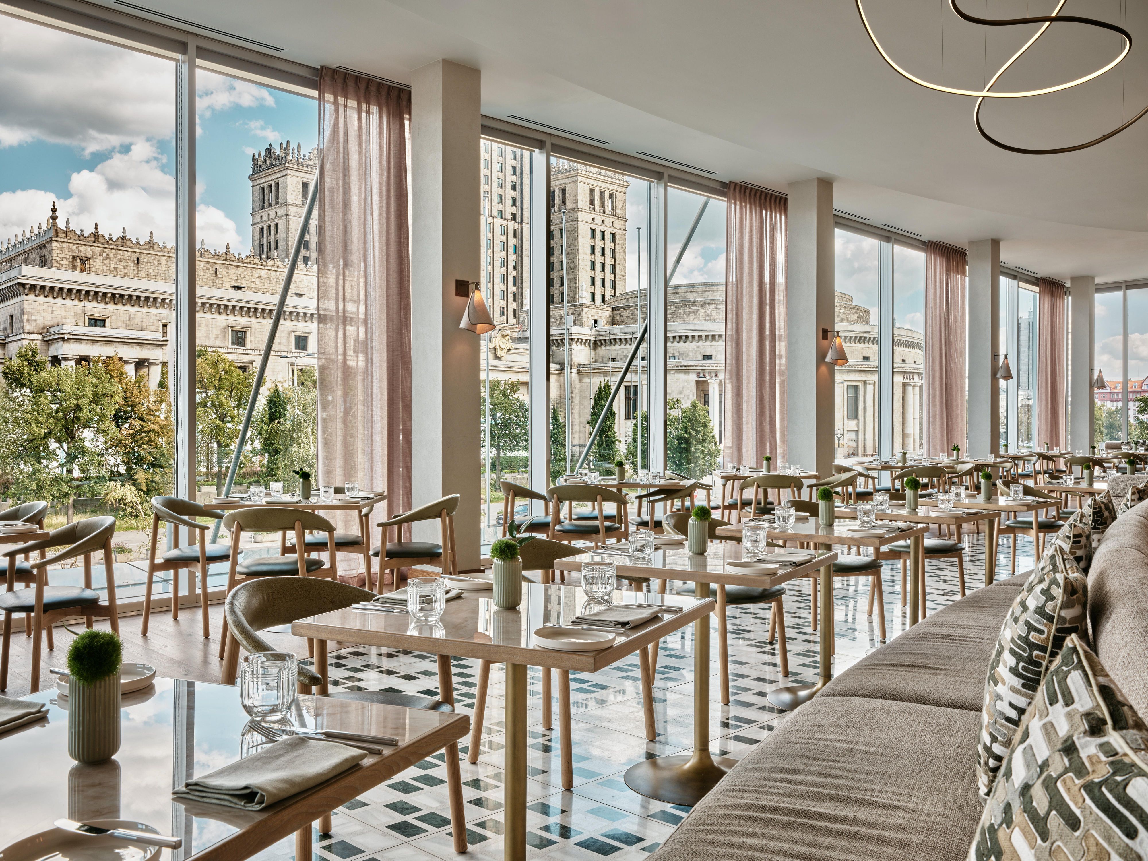 Anawa Restaurant ovelooking the city