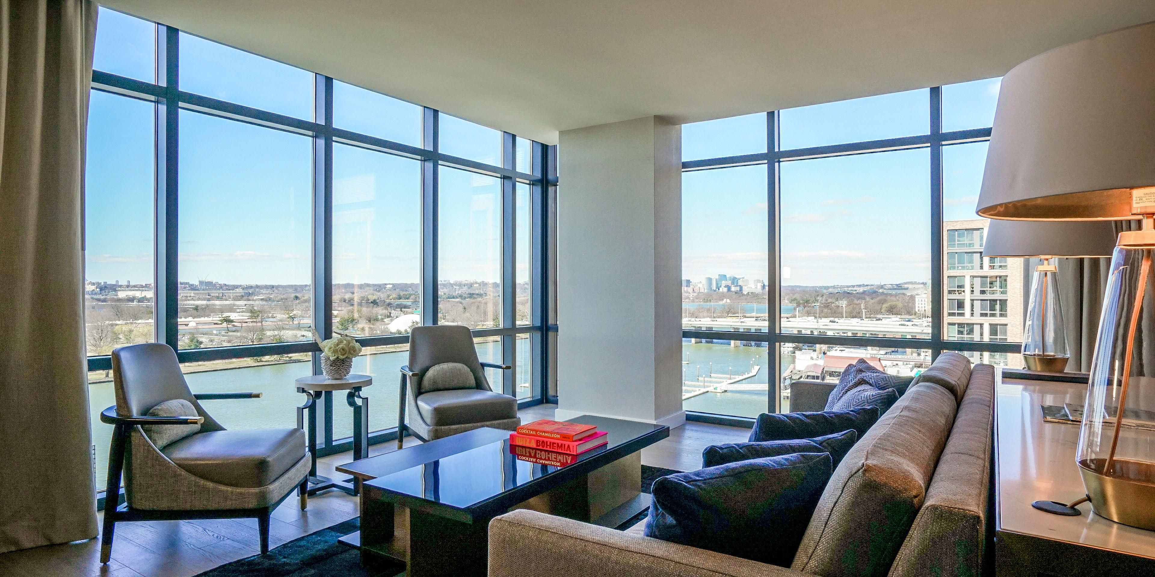 Anchor Suite Living Room Area.