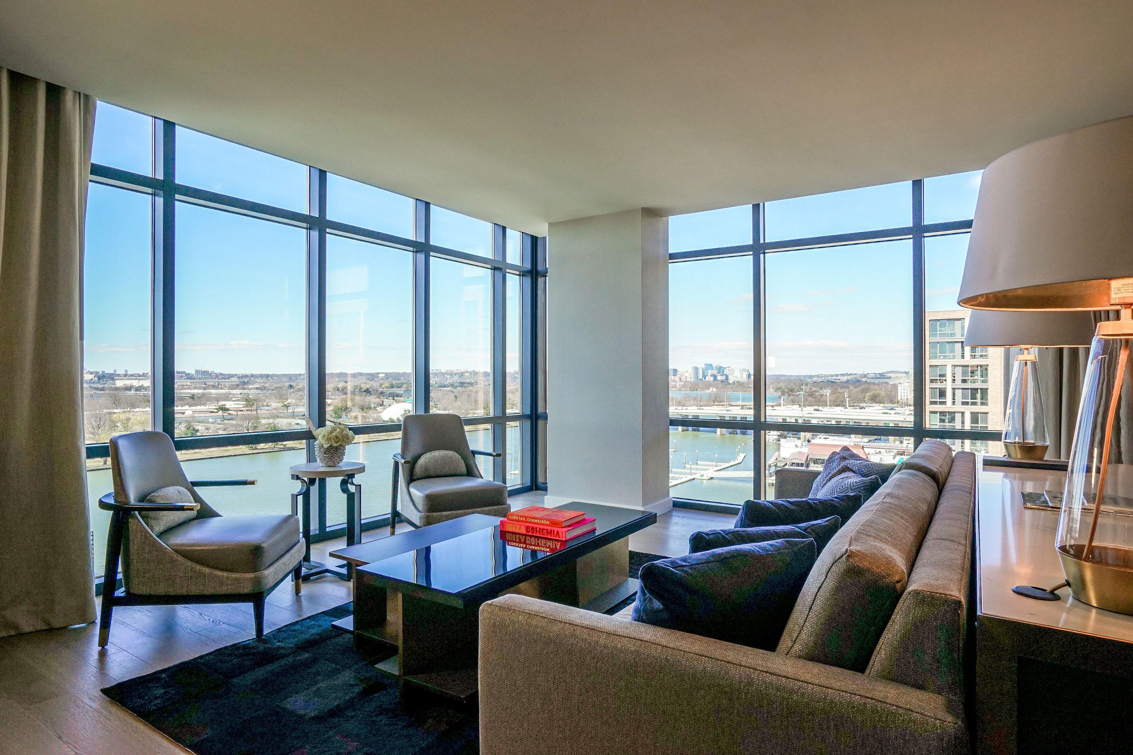 Anchor Suite Living Room Area.