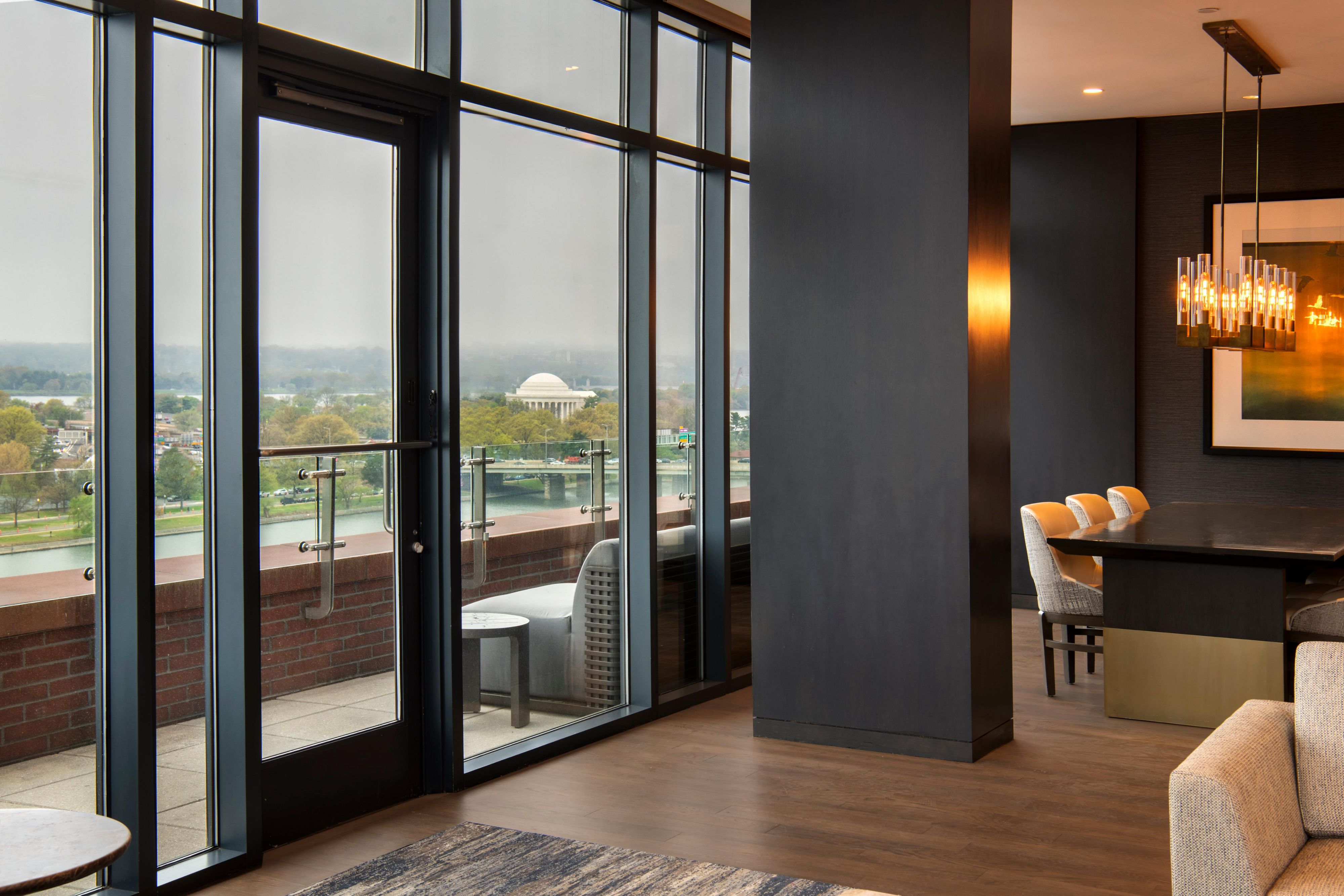 Presidential Suite balcony.