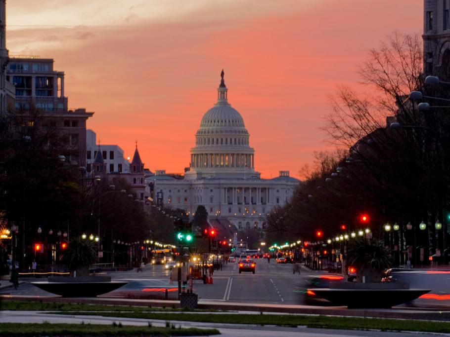 view of washington dc