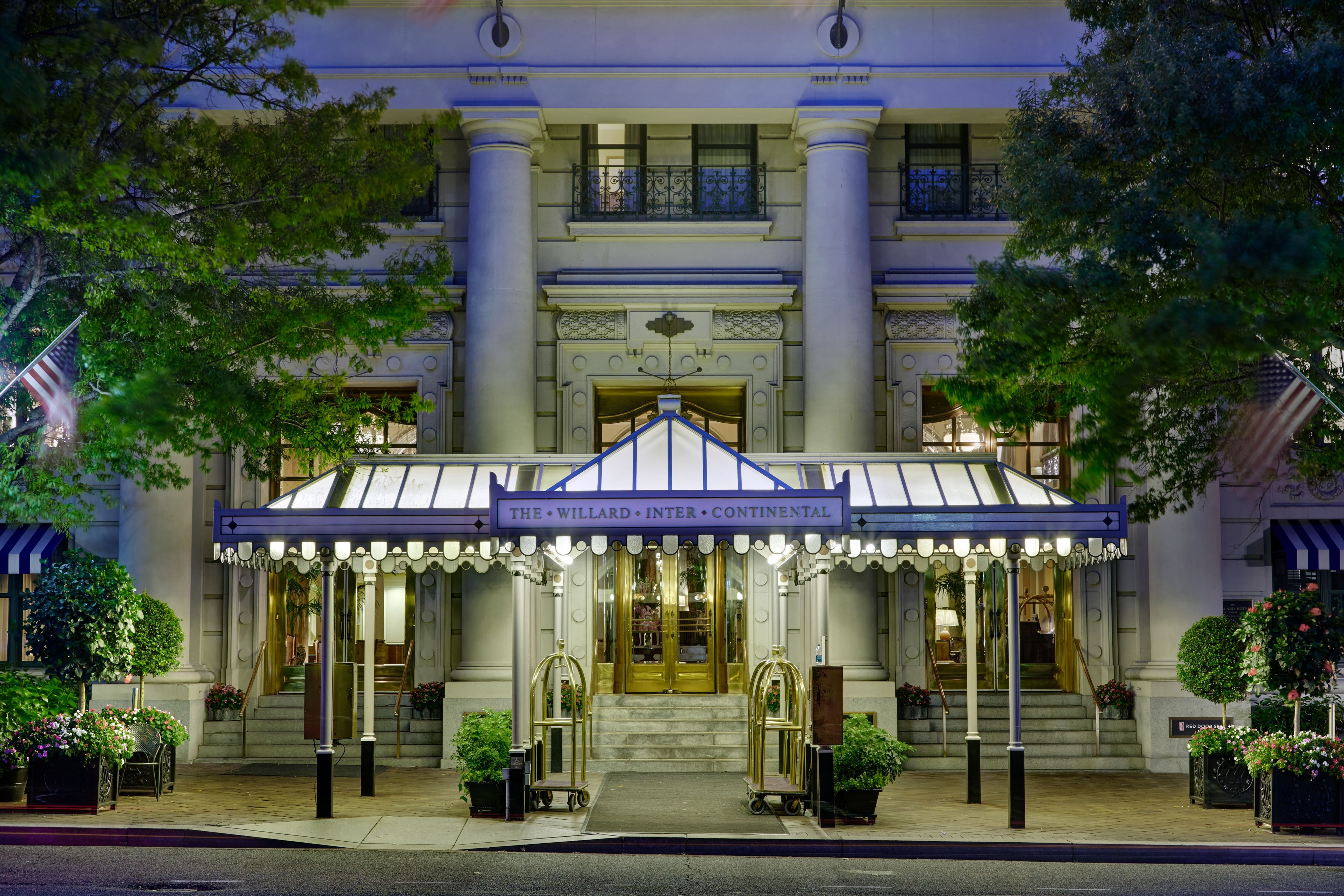 Intercontinental The Willard Washington Dc Luxury Dc Hotels Near White House