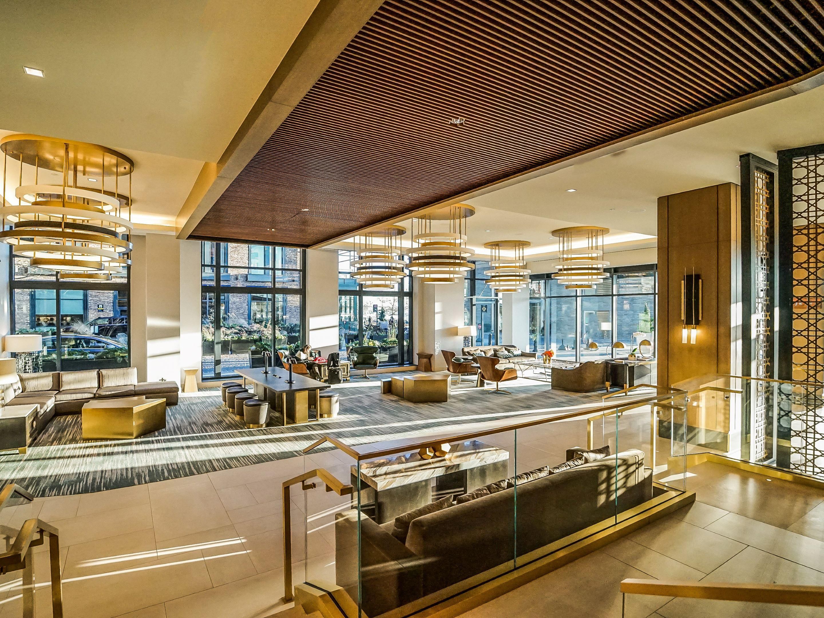 Stylish Hotel Lobby