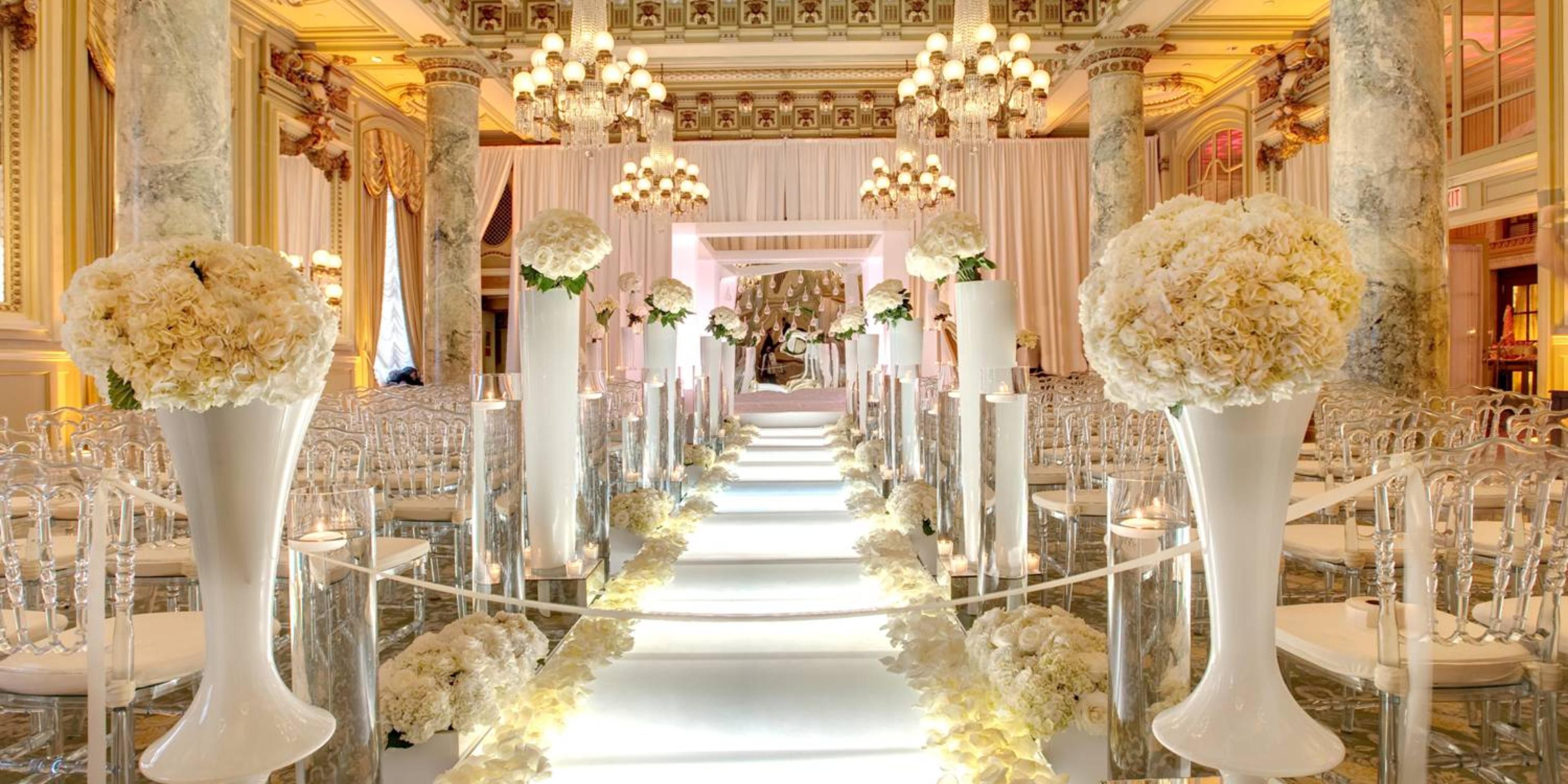 Celebrate love at the sought-after wedding venue, Willard InterContinental. Located in the heart of Washington, D.C., it offers legendary settings, sumptuous cuisine, and impeccable service for intimate ceremonies, ballroom weddings, and receptions. Plan your unforgettable celebration at this luxurious hotel.