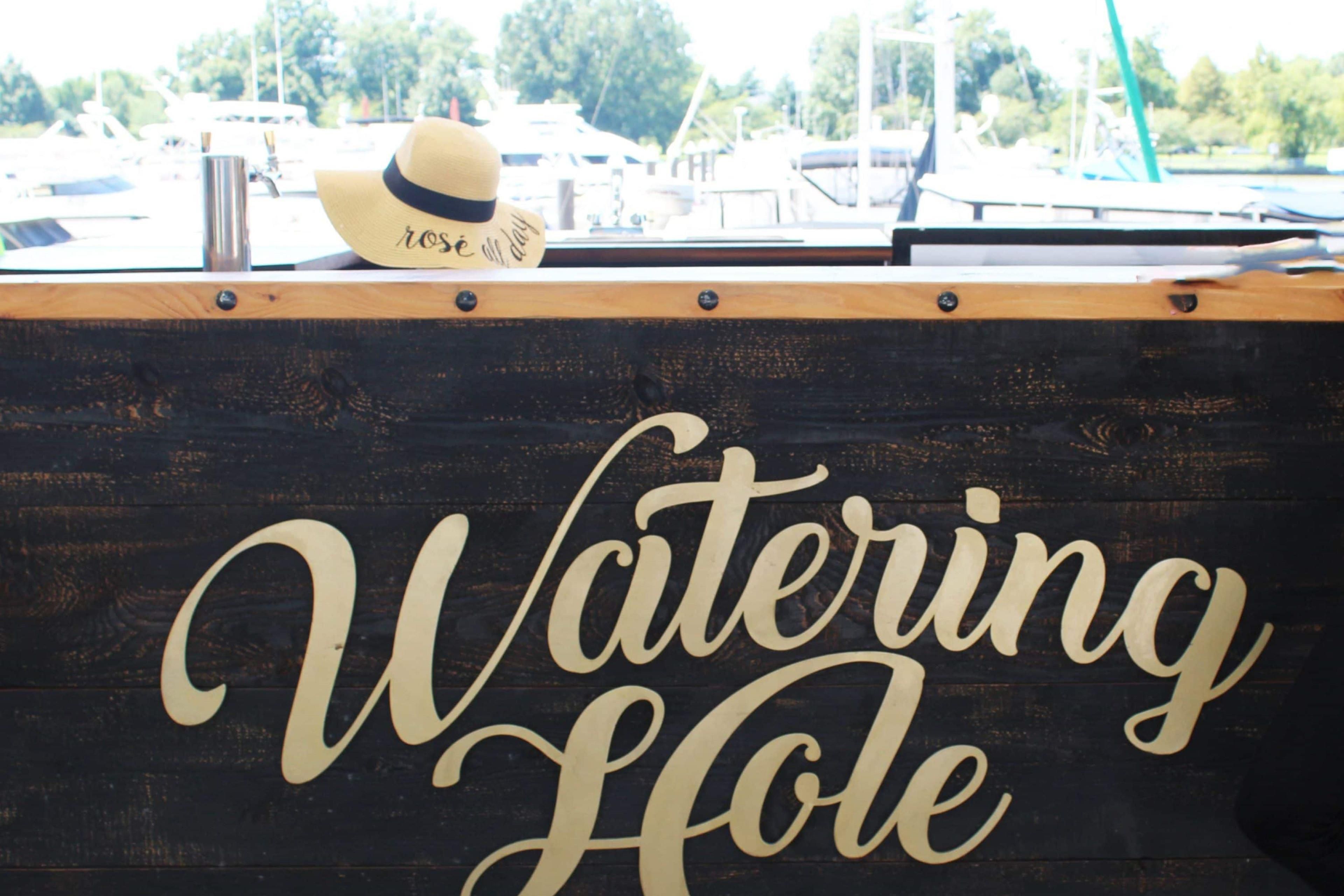 Be sure to visit the Watering Hole.