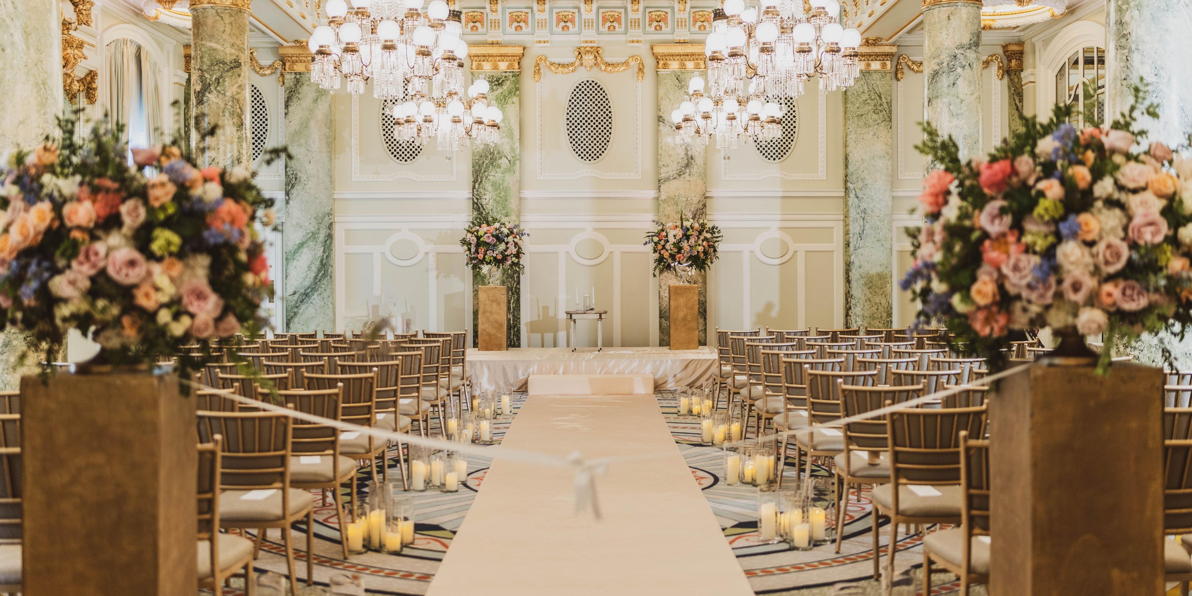 Celebrate love at the sought-after wedding venue, Willard InterContinental. Located in the heart of Washington, D.C., it offers legendary settings, sumptuous cuisine, and impeccable service for intimate ceremonies, ballroom weddings, and receptions. Plan your unforgettable celebration at this luxurious hotel.