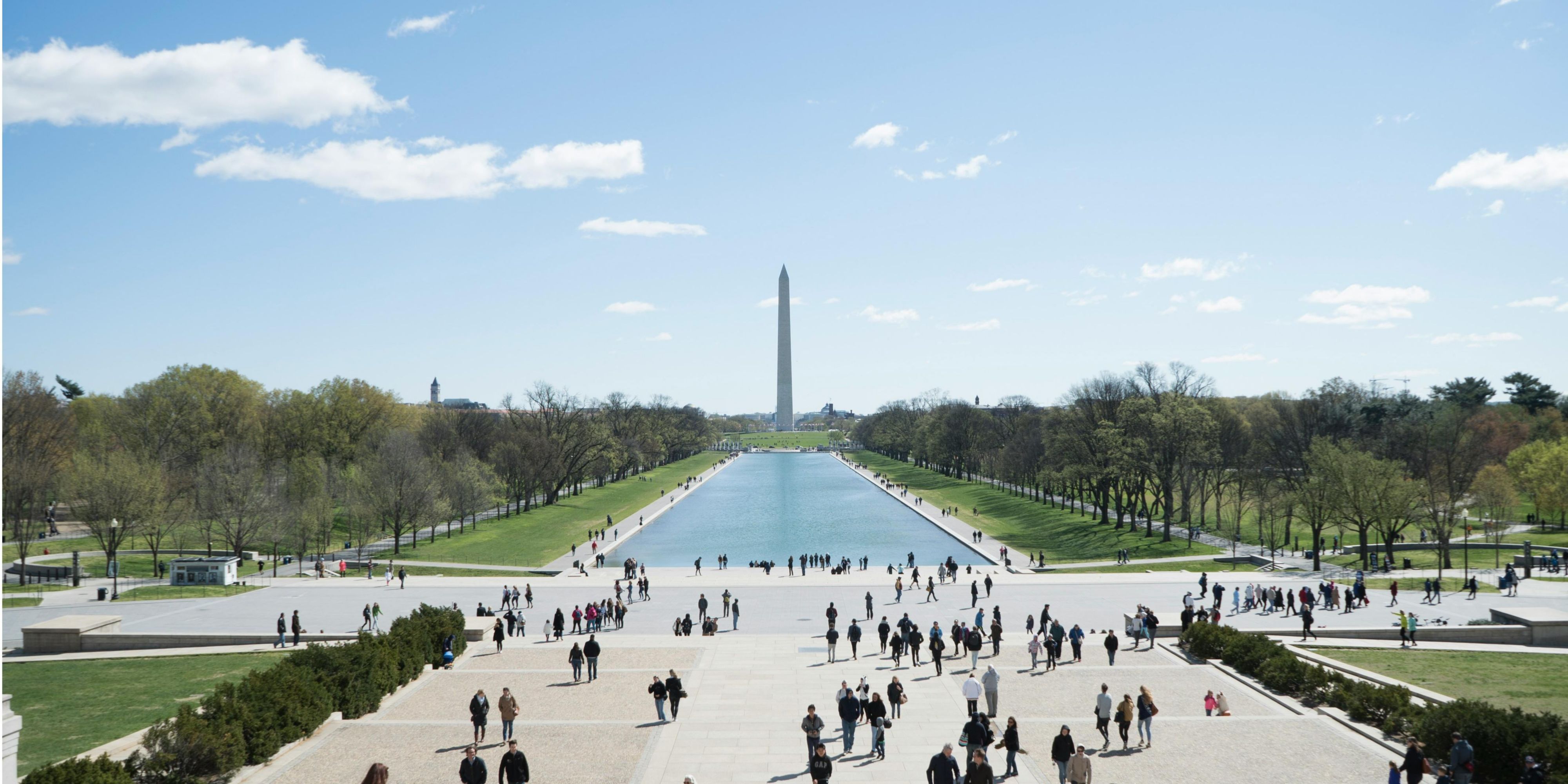 Quang cảnh Đài tưởng niệm Washington