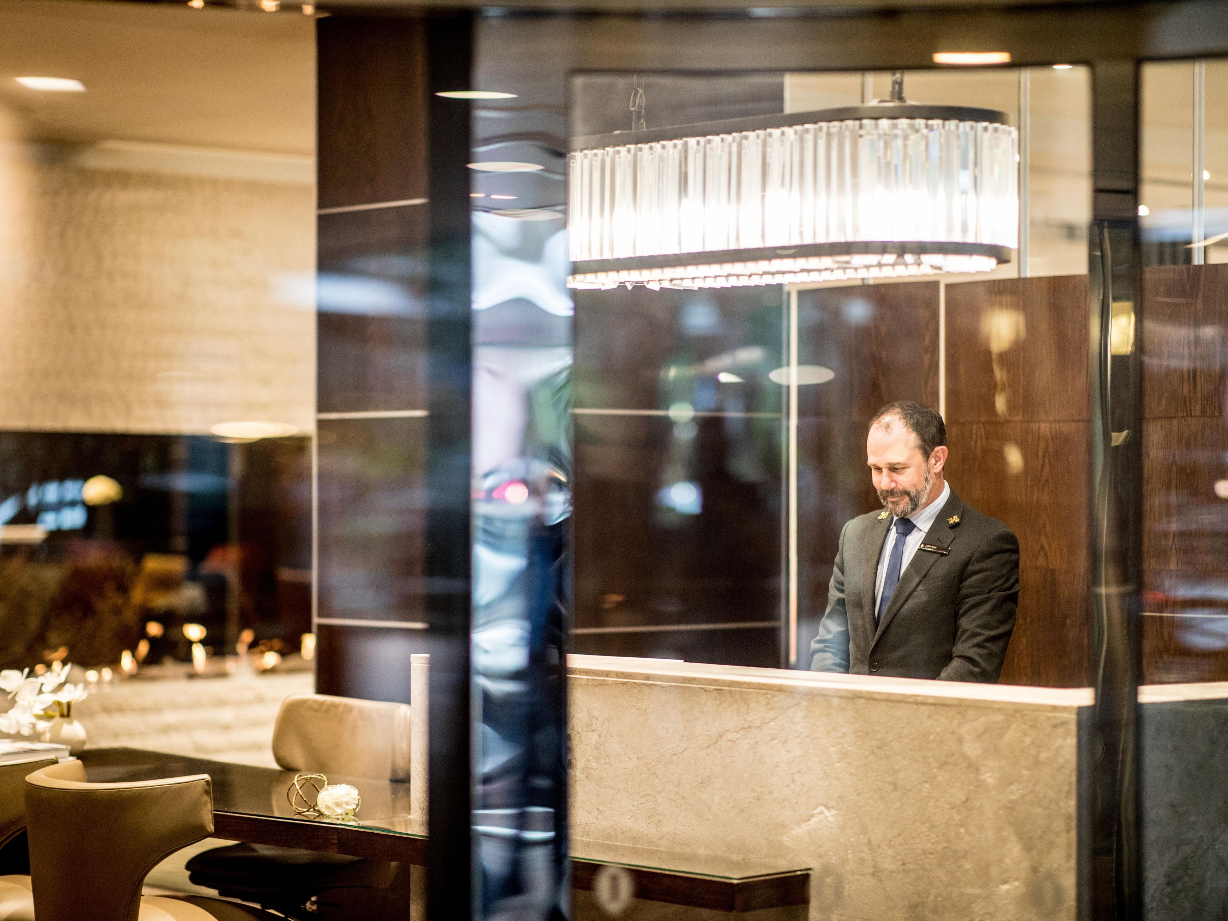Award-winning Head Concierge Jason Eade, here to elevate your stay