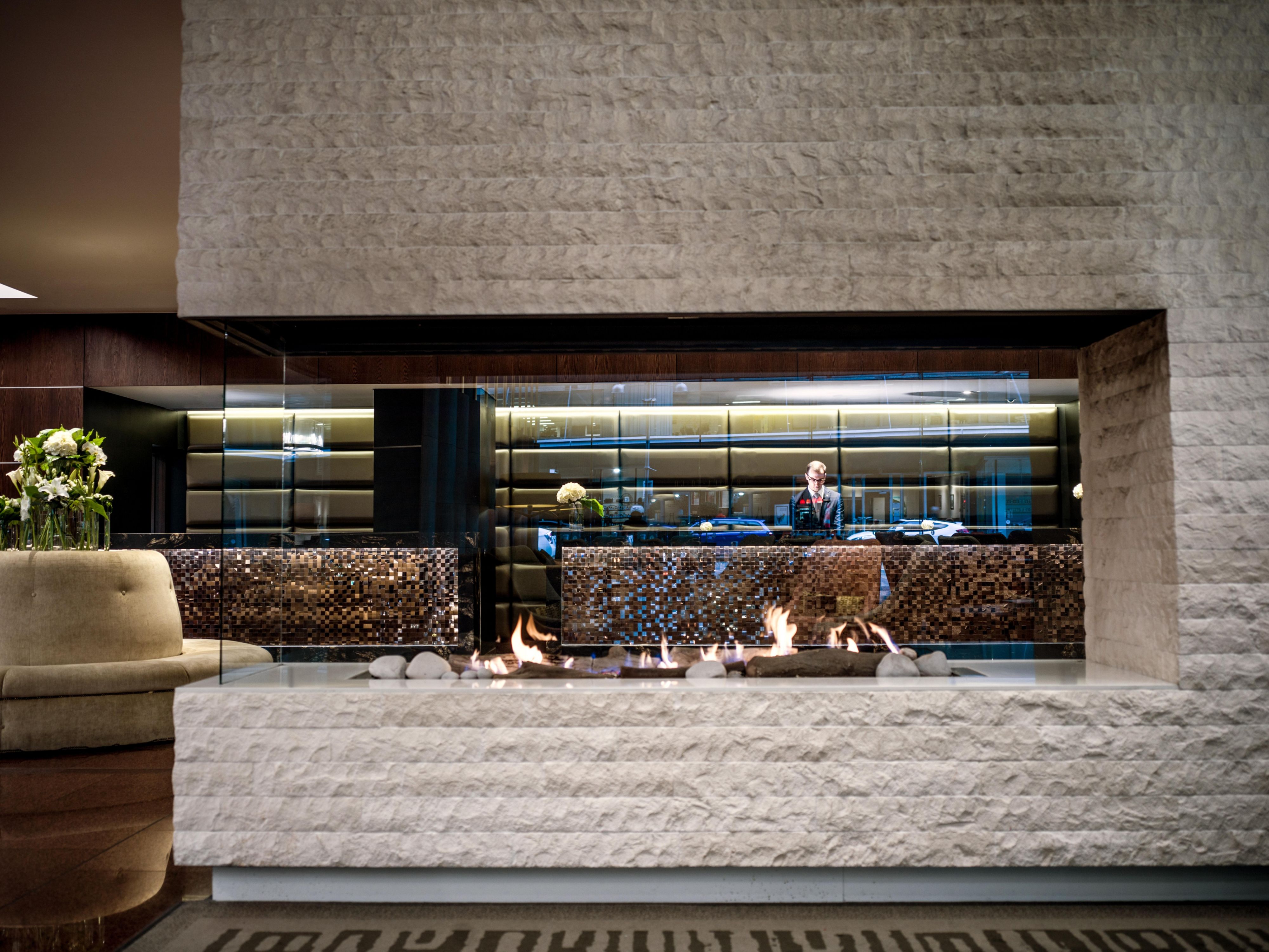 Immerse yourself in the sophisticated ambiance of the lobby.