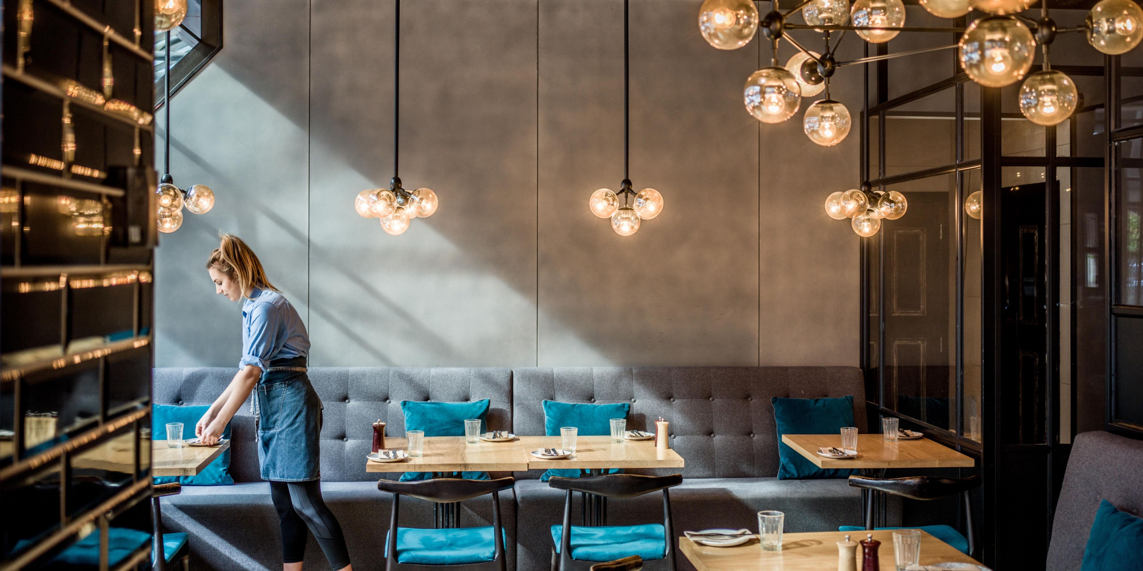 Two Grey, adjacent to the hotel, offers contemporary cuisine with locally sourced ingredients, innovative flavours, craft beer, and a diverse wine selection in a lively atmosphere. It's also well-known for its barista coffee, breakfast, and brunch. 