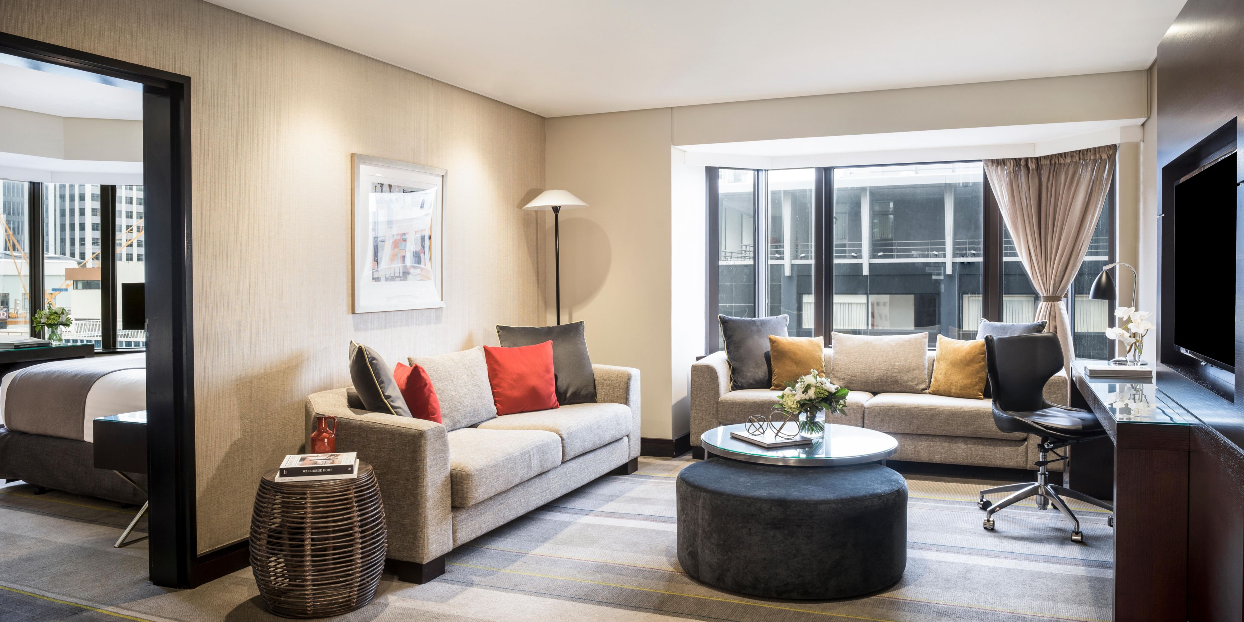 Experience unparalleled luxury in our exquisite city view suite.