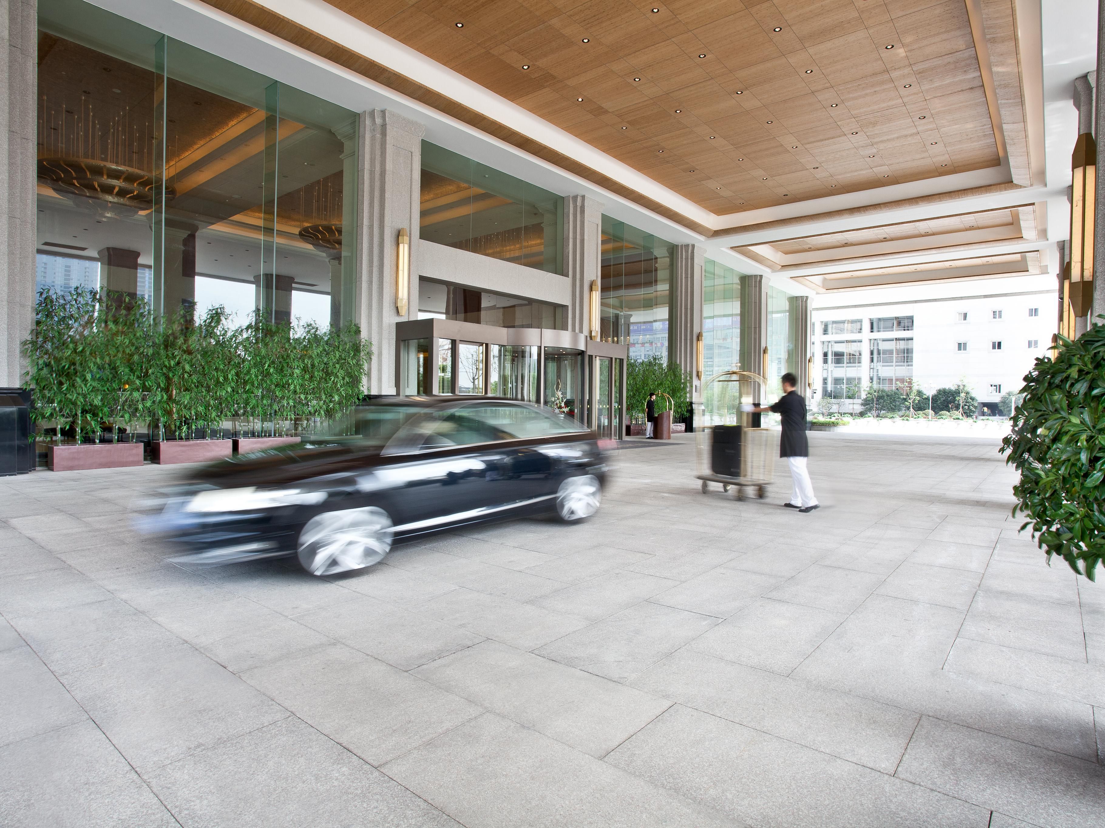 Hotel Driveway