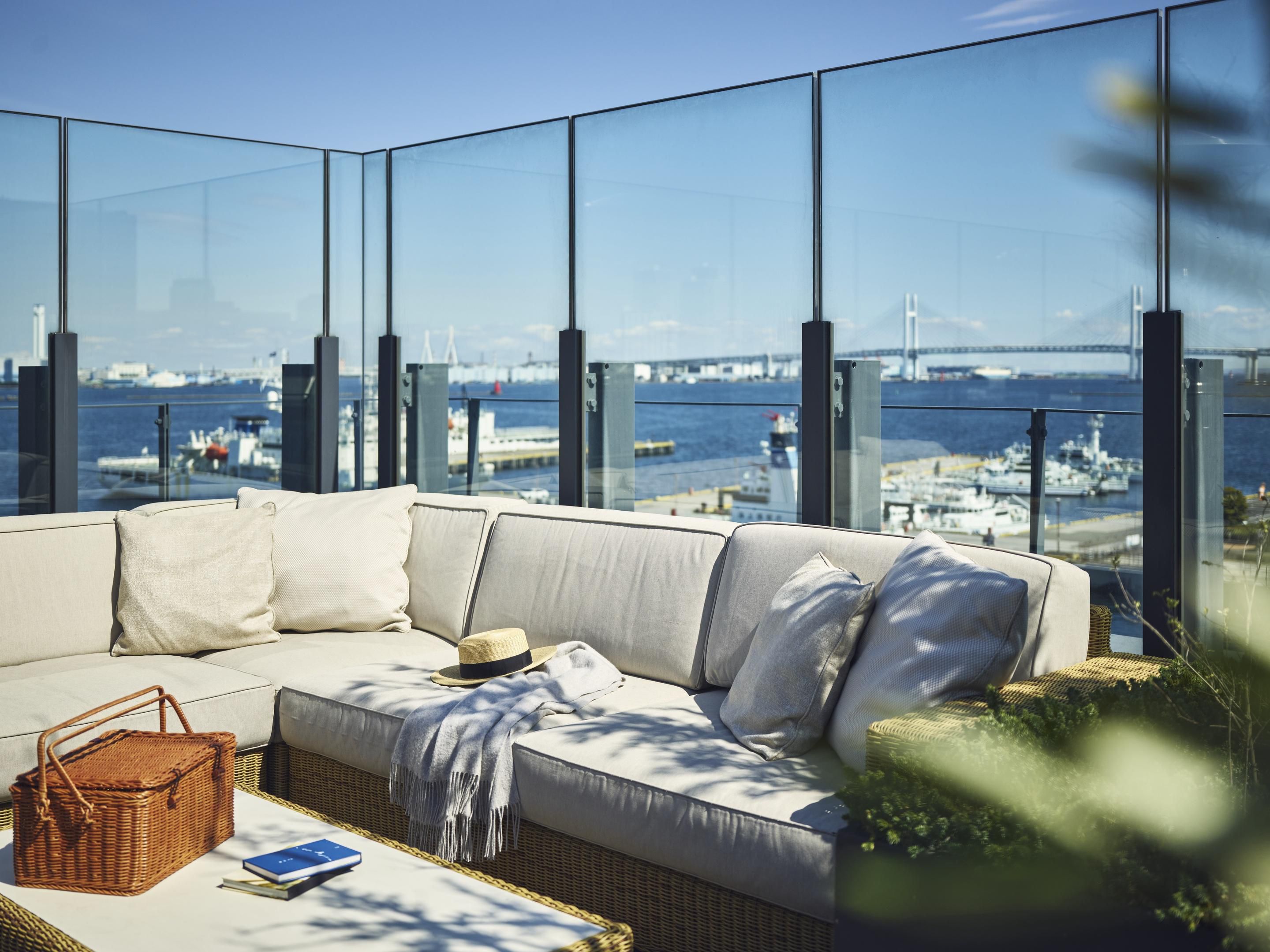 Rooftop terrace
