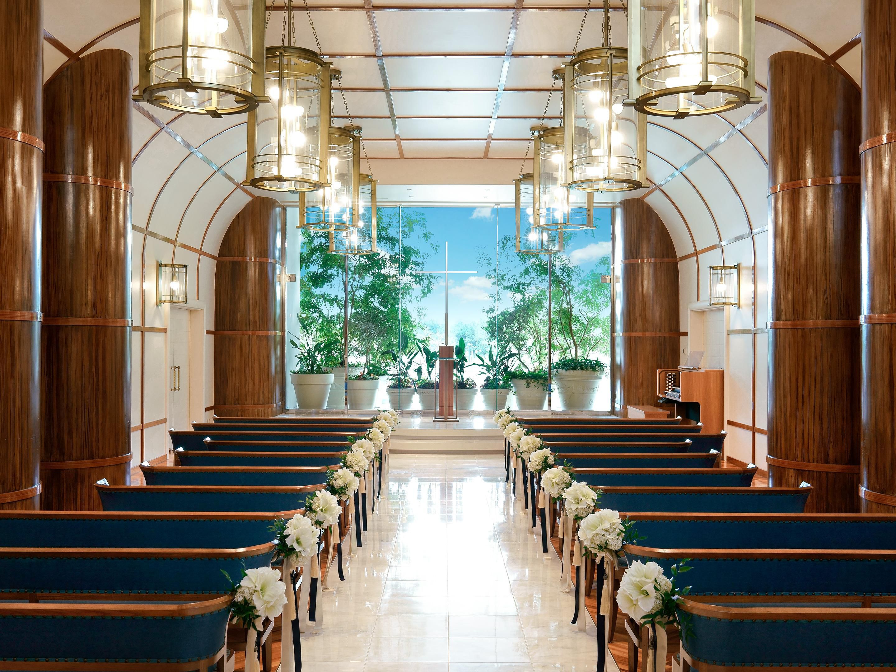 Weddings - A place for vows reminiscent of a luxury cruise ship