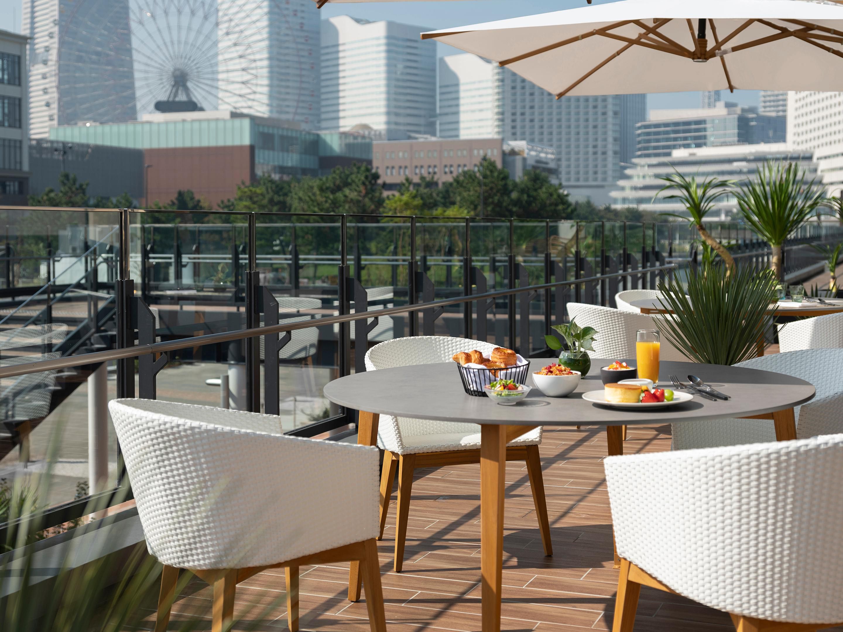 Breakfast on the terrace