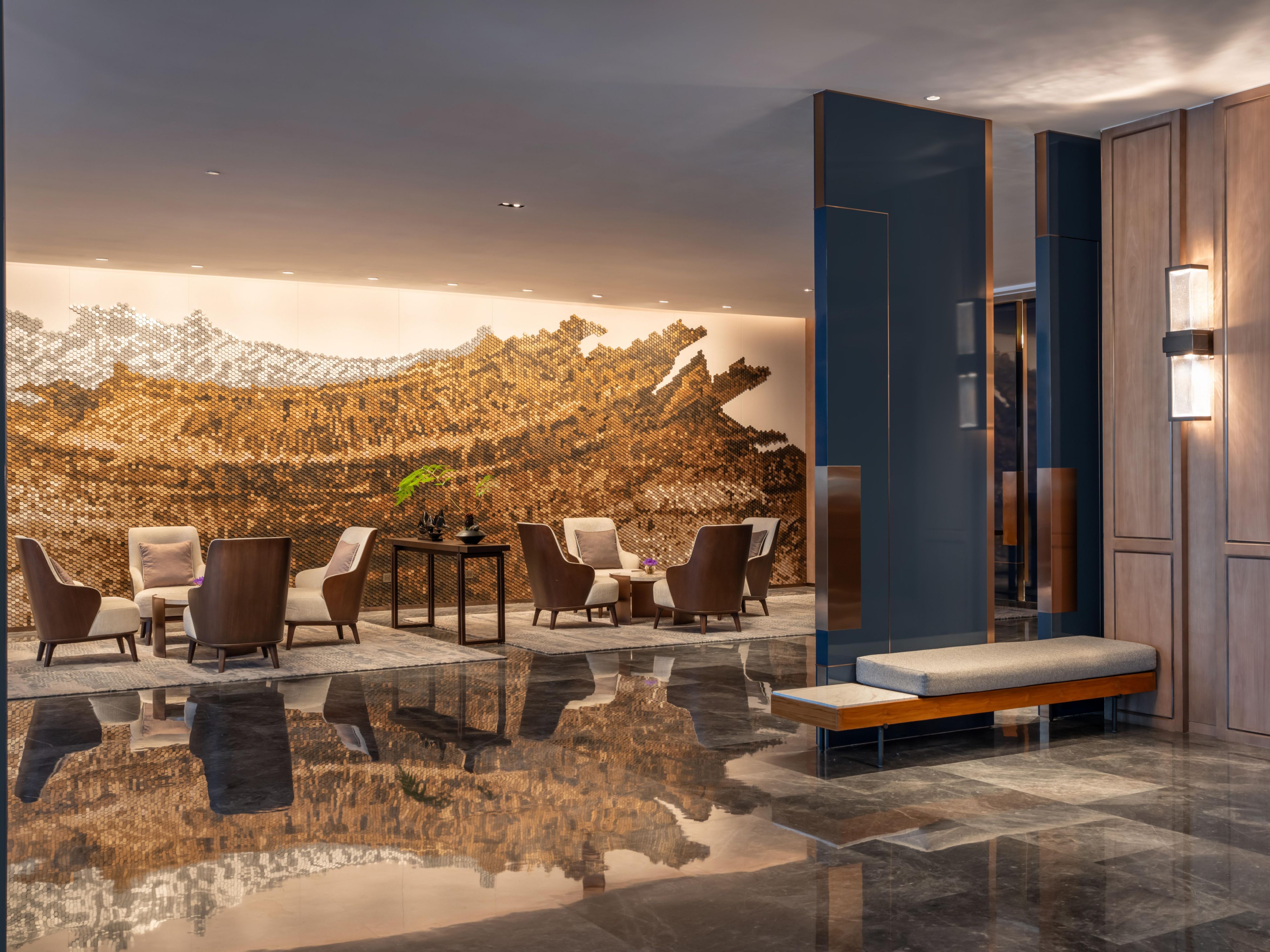 Hotel lobby