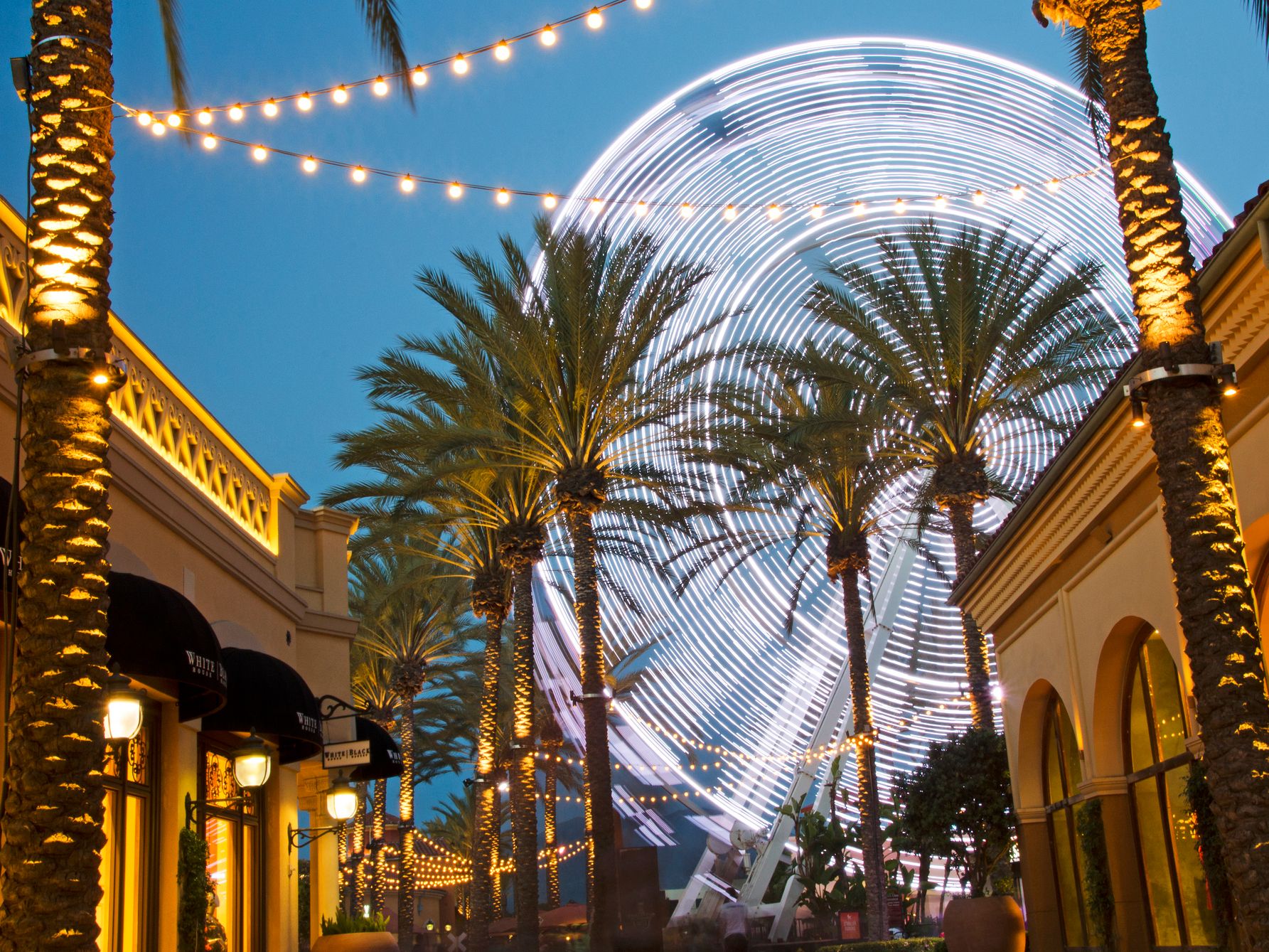 Enjoy the evening at Irvine Spectrum Center.