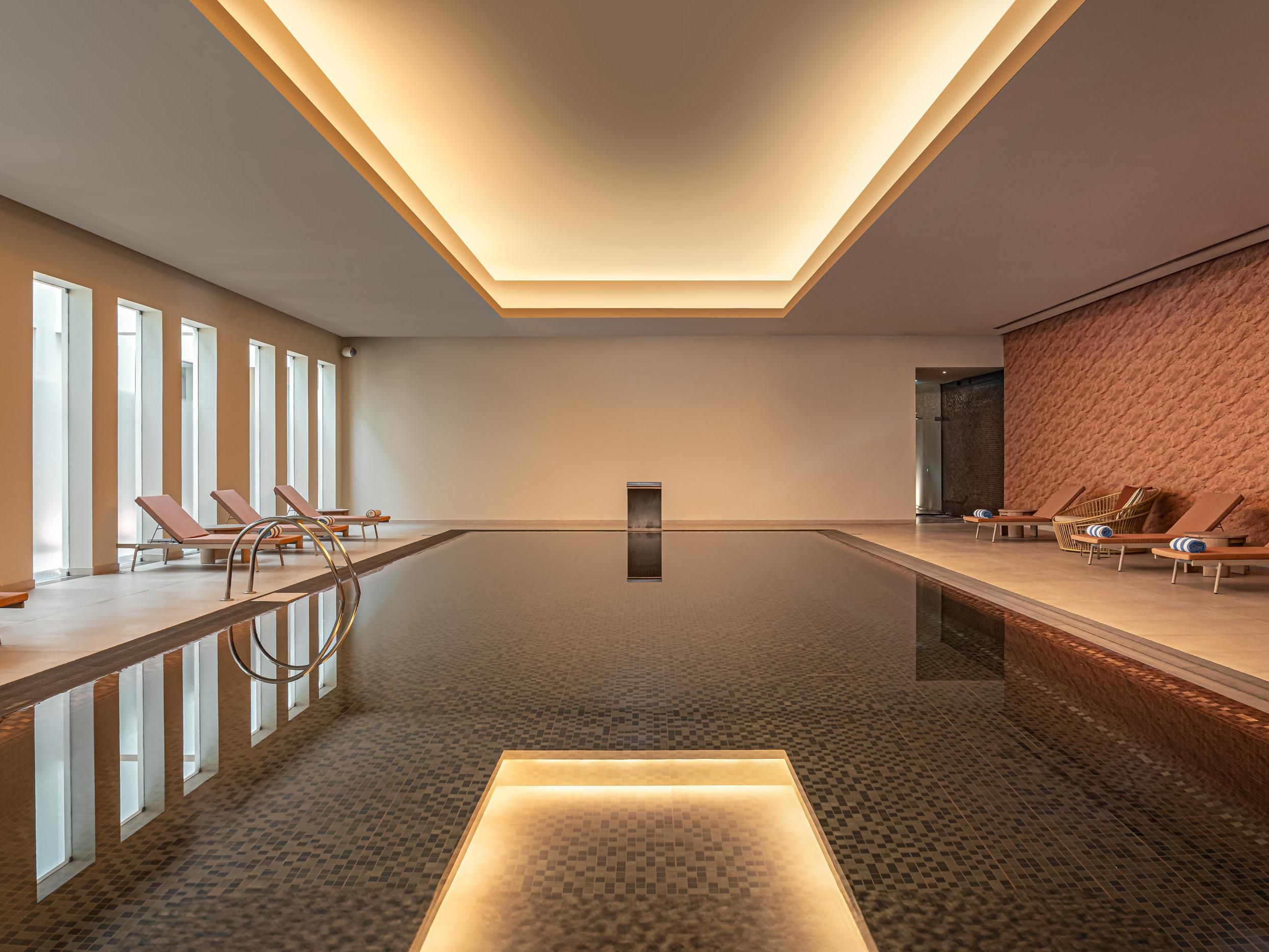 Heated Indoor Pool at Wellness Hub Atlântico