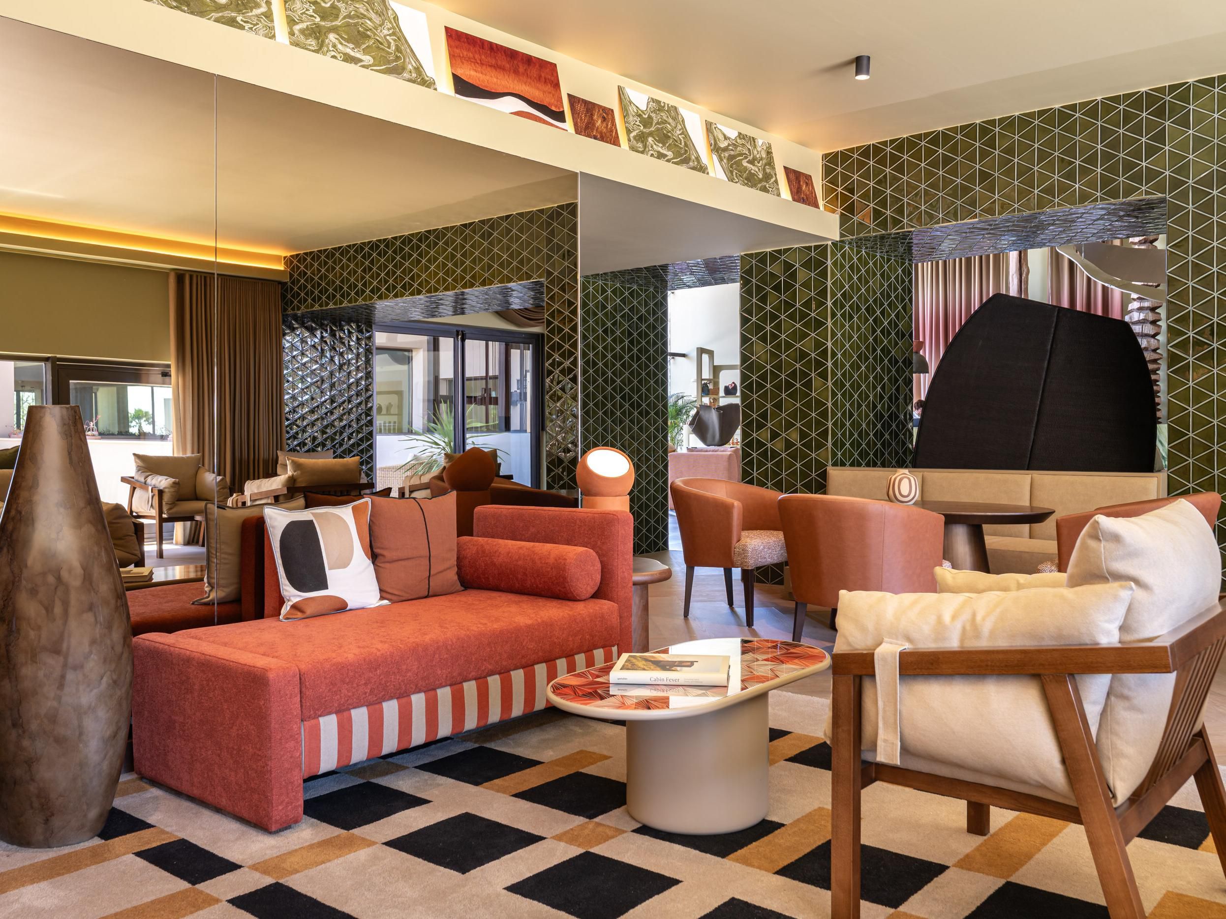 Enjoy our inviting lounge areas