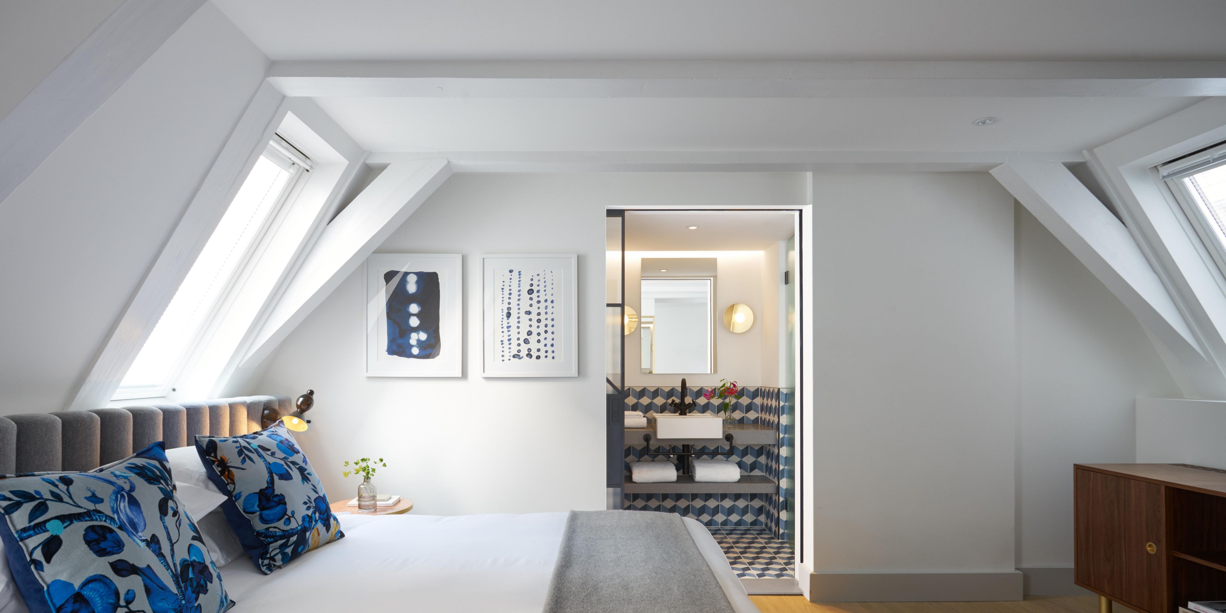  A house within a hotel.
