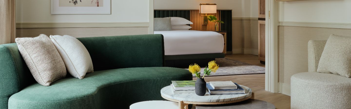 Serene guestroom in midtown Manhattan at Kimpton Ashbel