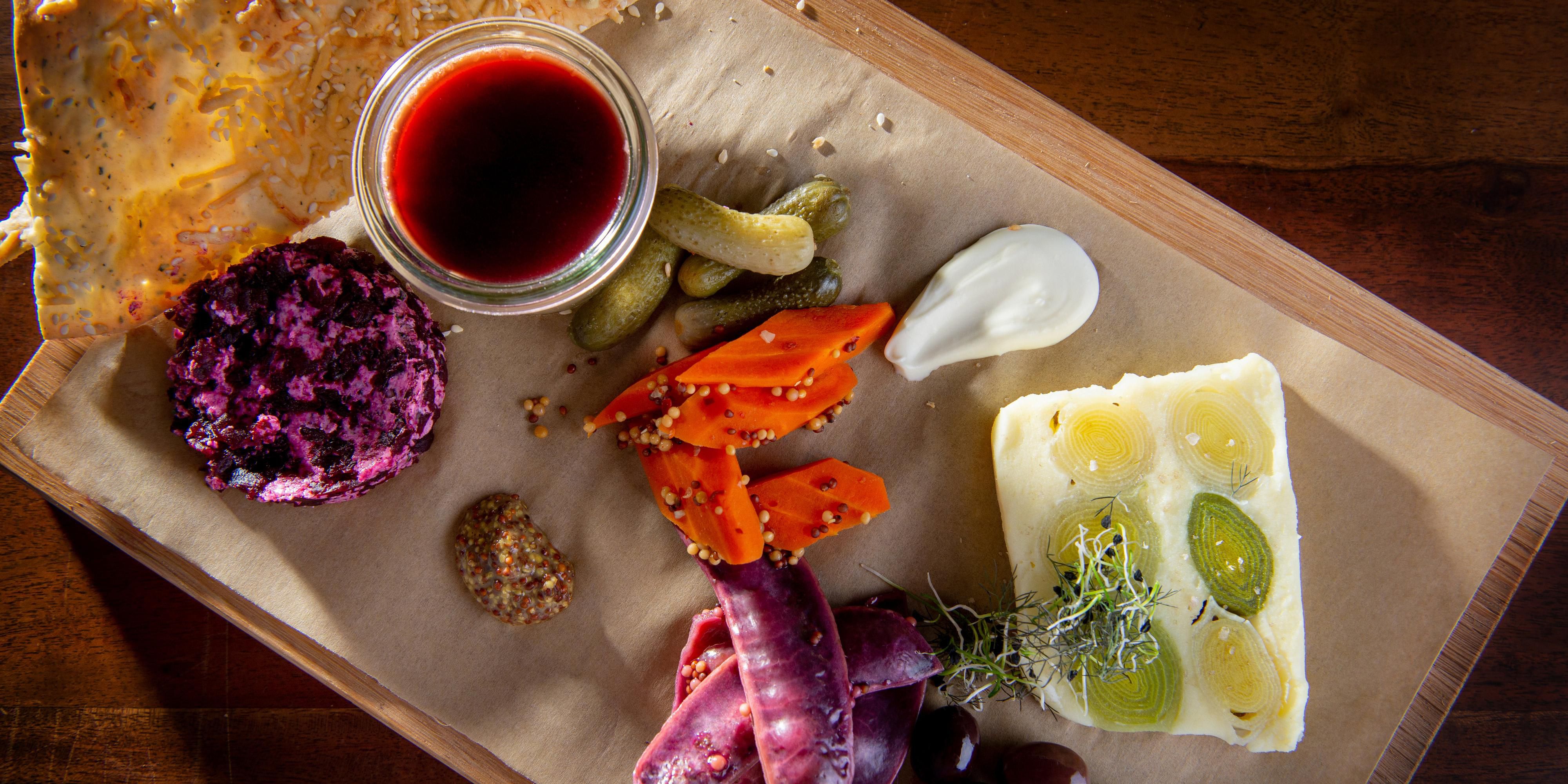 Chef Brandon Chavannes offers his signature take on plant-based dining, finding new ways to make local produce the star of the show in many of Willow Bar’s dishes. Find smoked celery root pastrami and tamarind-spiced jerk cauliflower alongside omnivore selections including fried chicken and specialty cured meats.