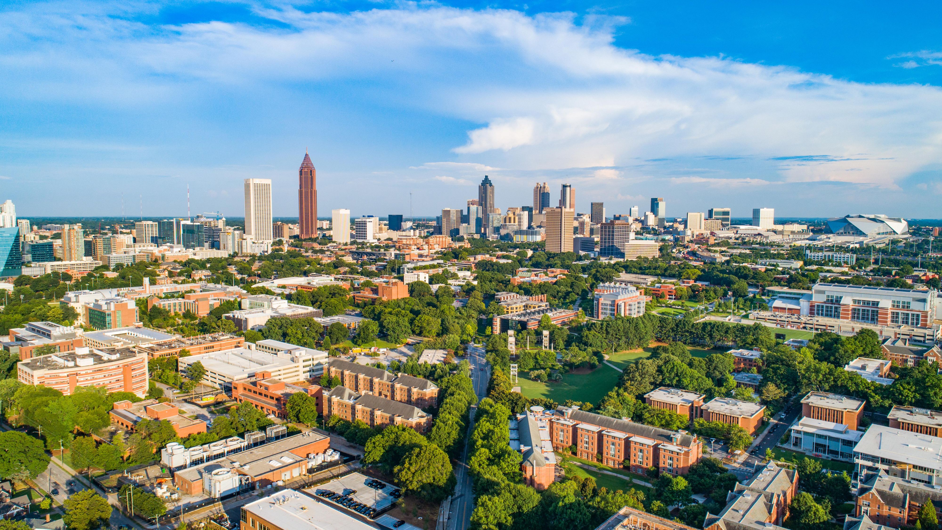 Downtown Atlanta in Georga USA 3393 Peachtree Rd, Atlanta