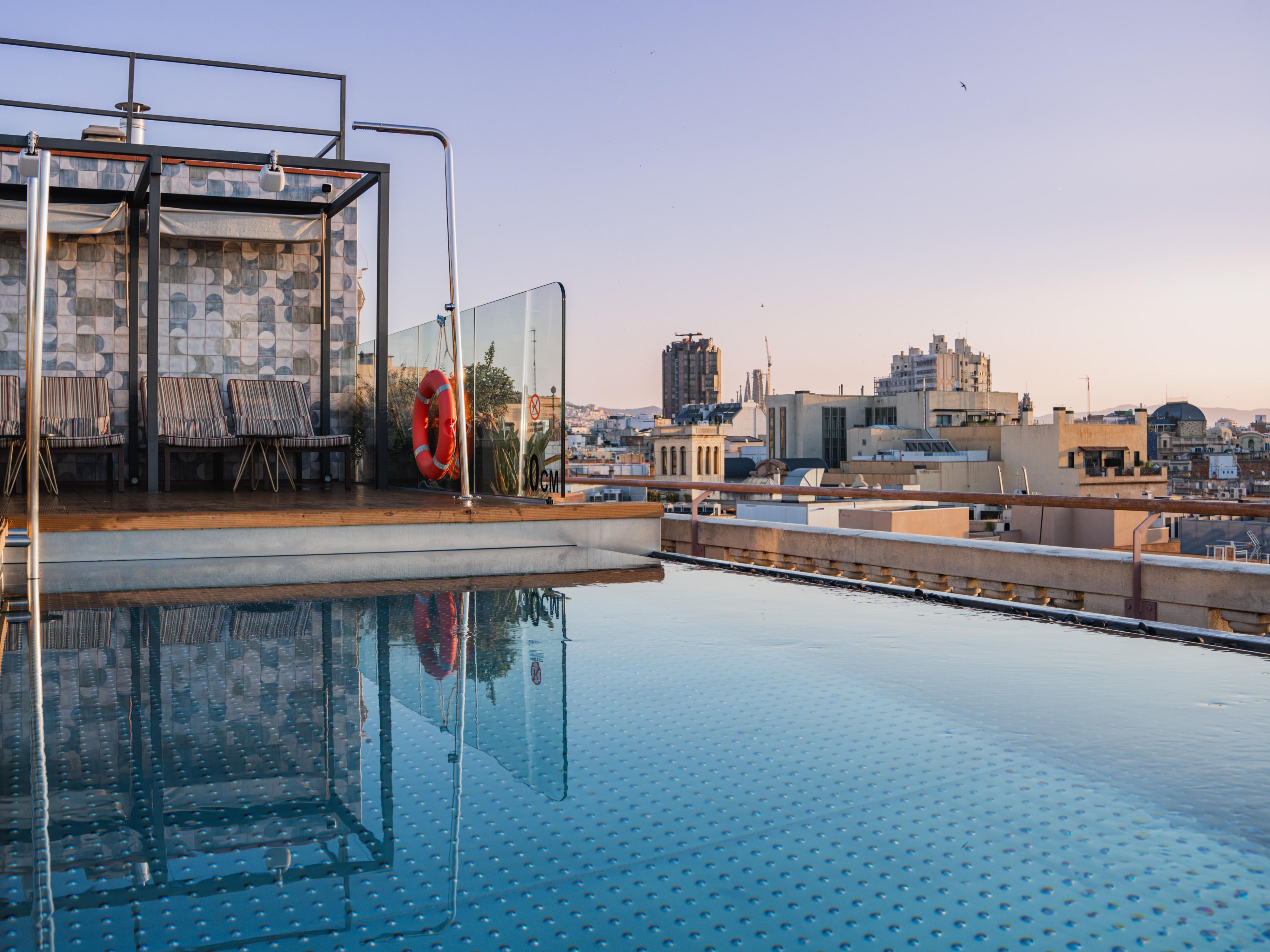 View from the swimming pool