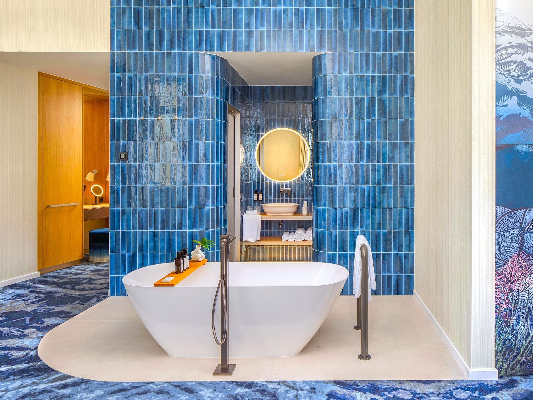 Studio Suite with Danube River view designed by Marcel Wanders