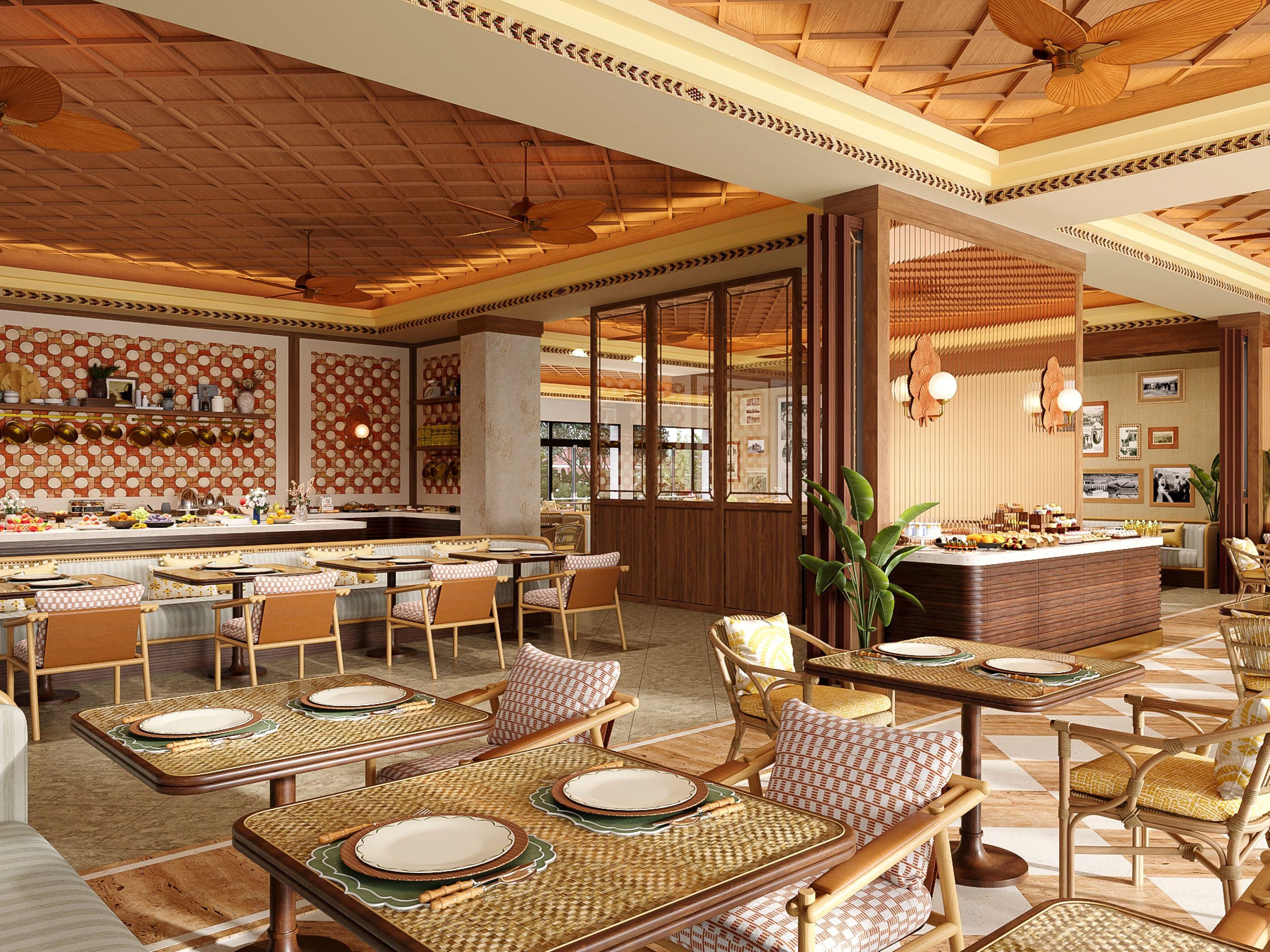 Contemporary restaurant for a memorable gastronomic experience