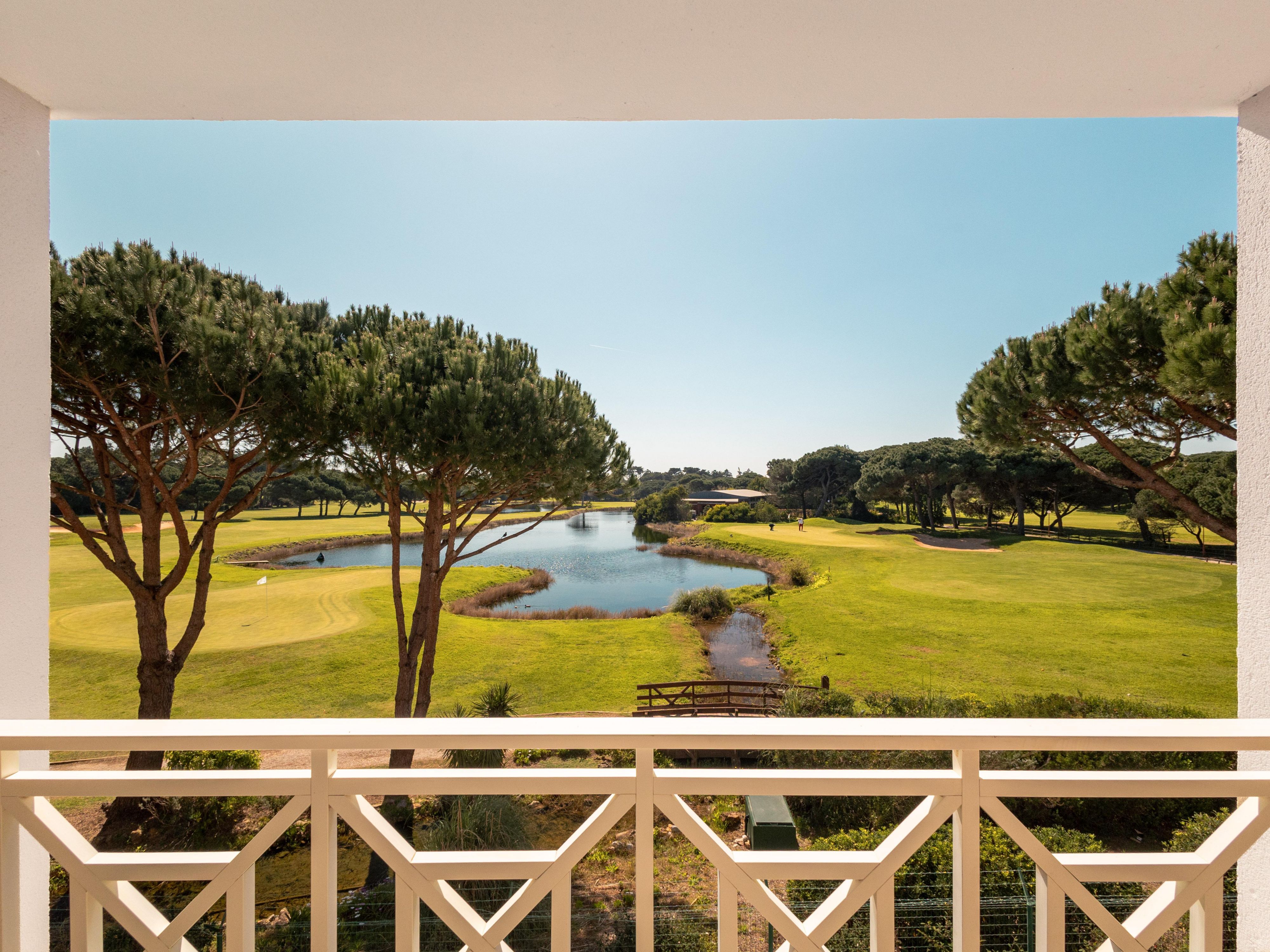 Enjoy breathtaking hotel views from your private balcony.
