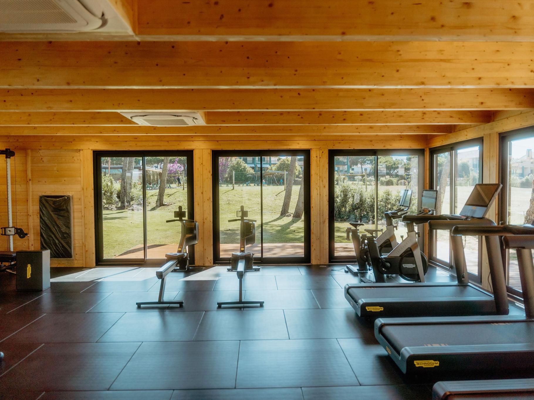 Hotel gym at Kimpton Quinta da Marinha Cascais.