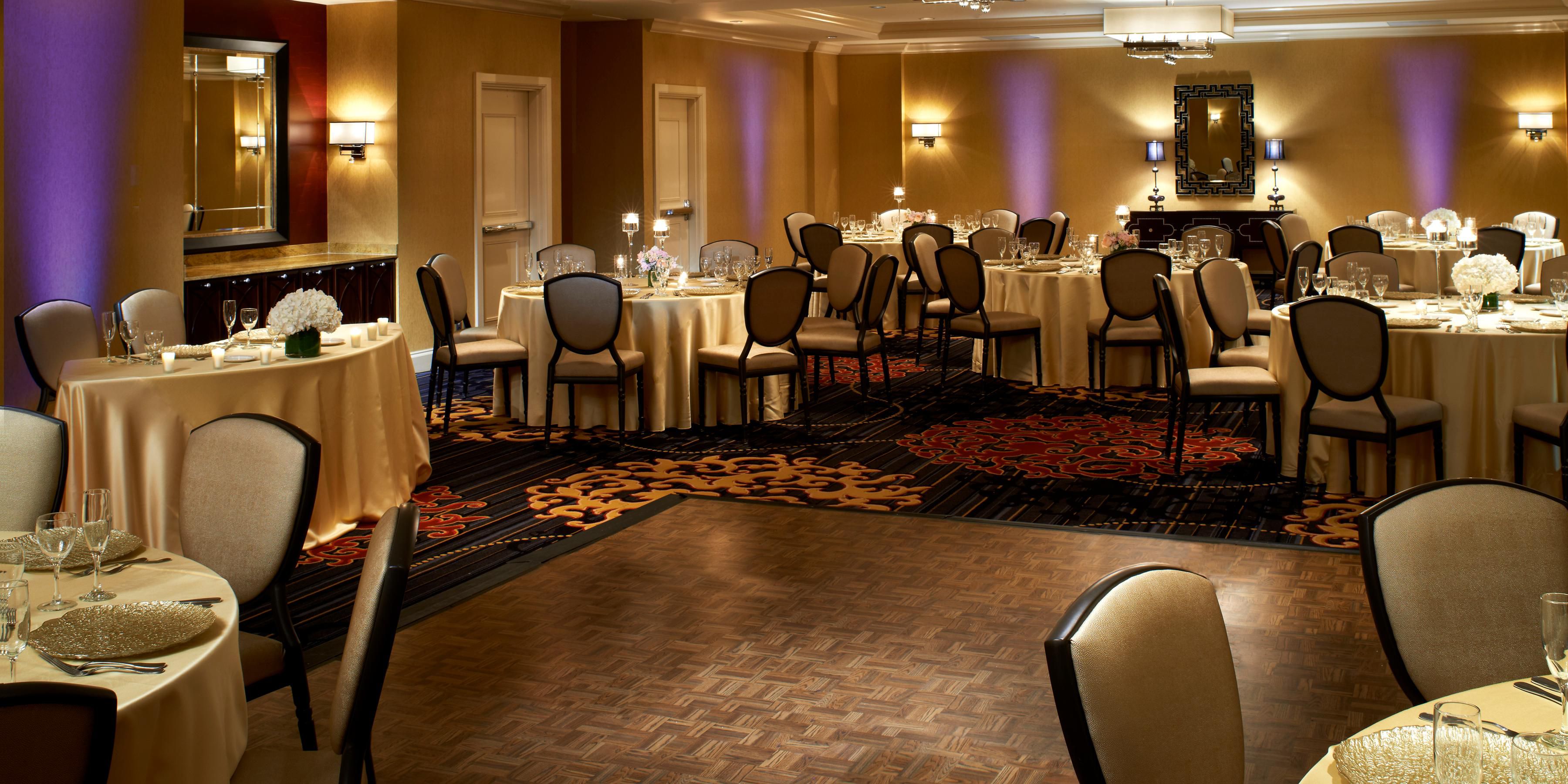 With a sought after downtown Chicago location, completely personalized service, and beautiful, historic 1912 building, Kimpton Hotel Monaco is perfect for your big day! We can host dinners for up to 190 guests and receptions for 300. And don't forget about rehearsal dinners and farewell brunches.