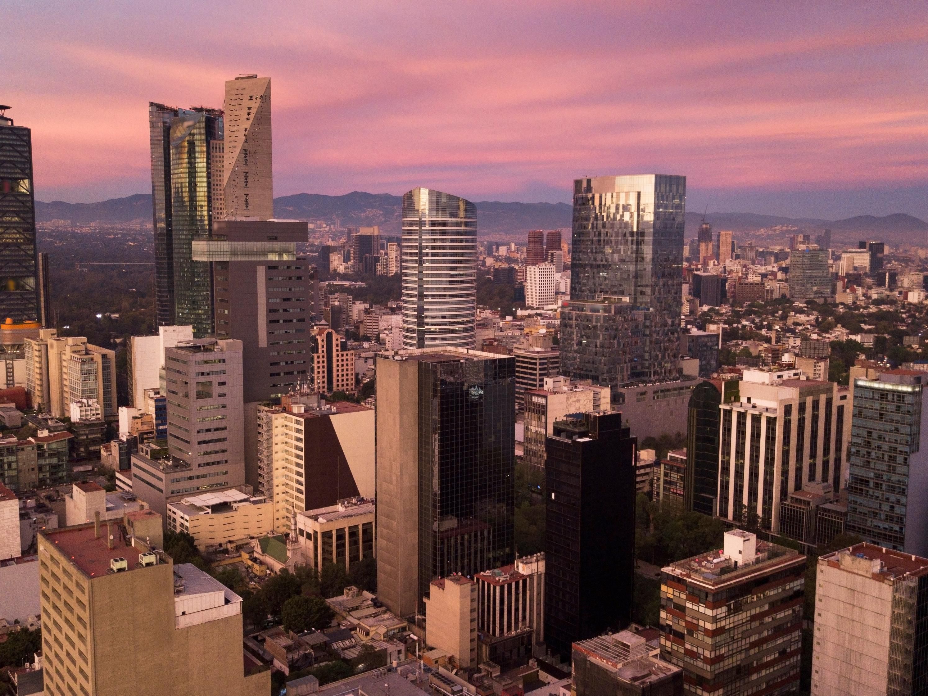 Mexico City Skyline