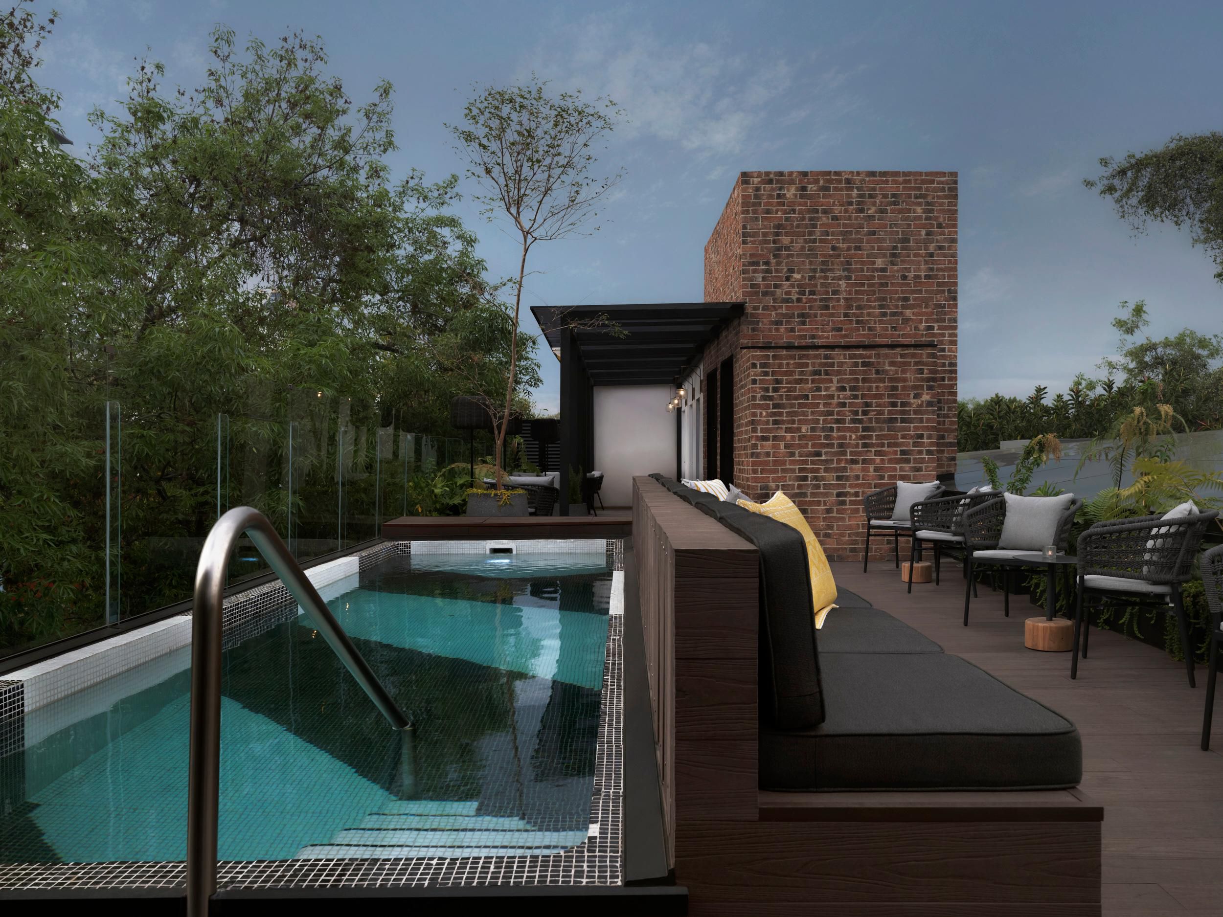 Take a dip in our Swimming Pool.