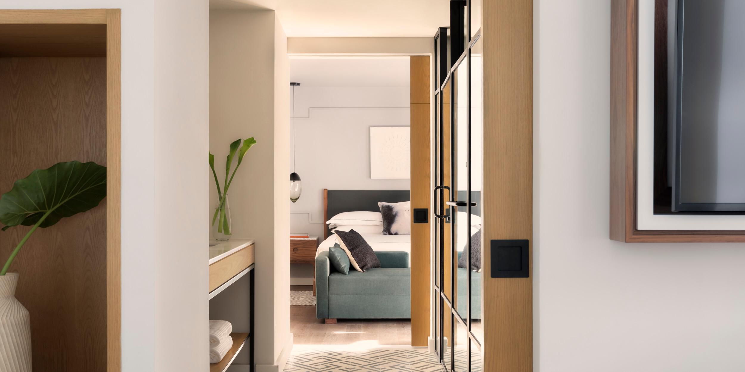 Experience personalized luxury with our 11 thoughtfully curated room types, each showcasing bespoke decor crafted by local artisans. From a minibar filled with regional wine and beverages to signature closets with artistic flair, each room tells a story, ensuring your experience is as extraordinary as you are.