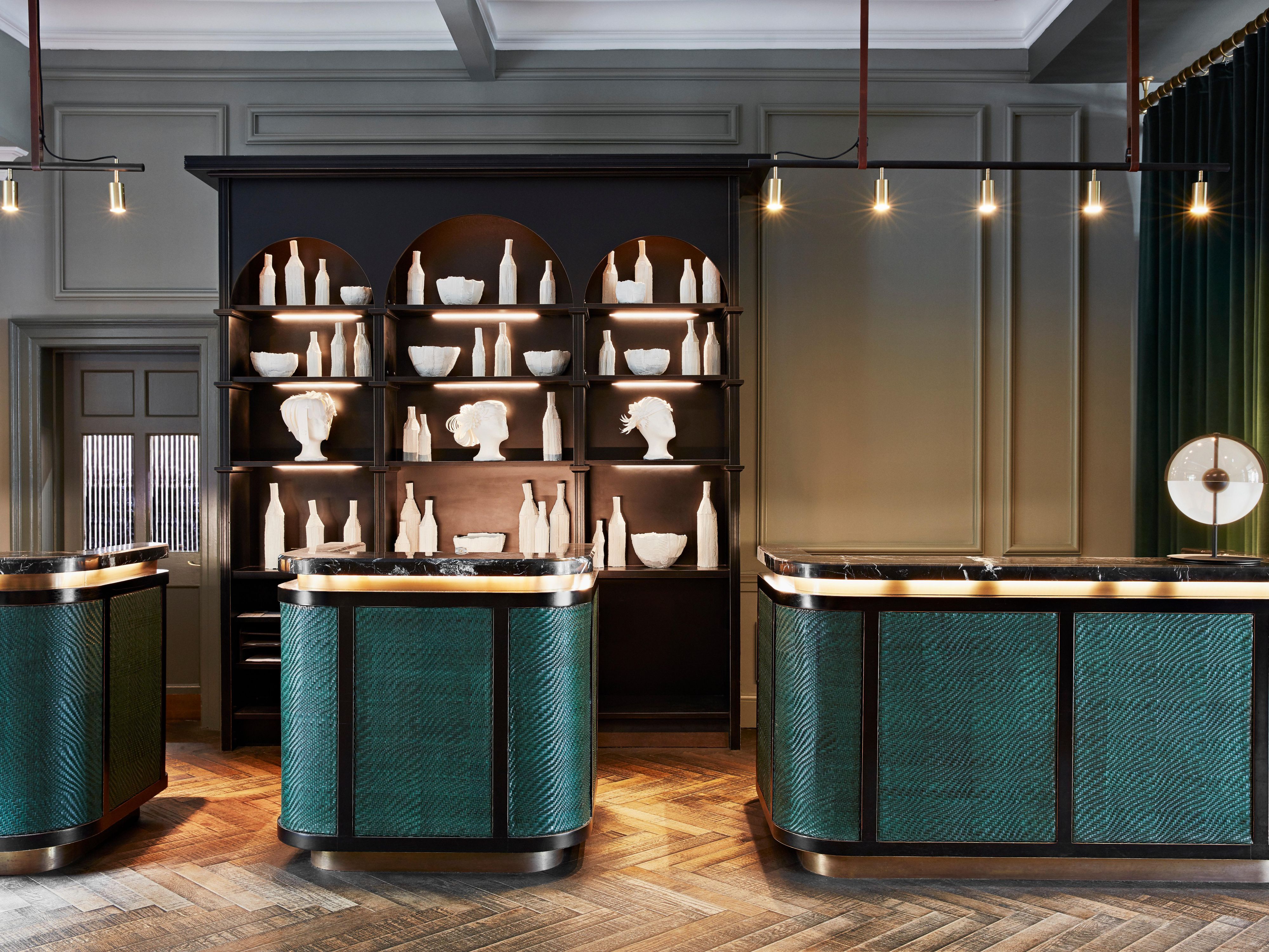 A warm welcome awaits you in our stylish lobby