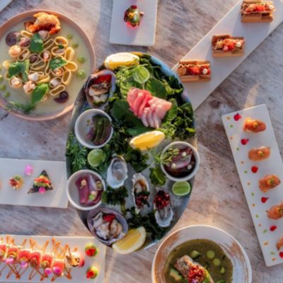 Fresh seafood and Baja-inspired dishes served family style