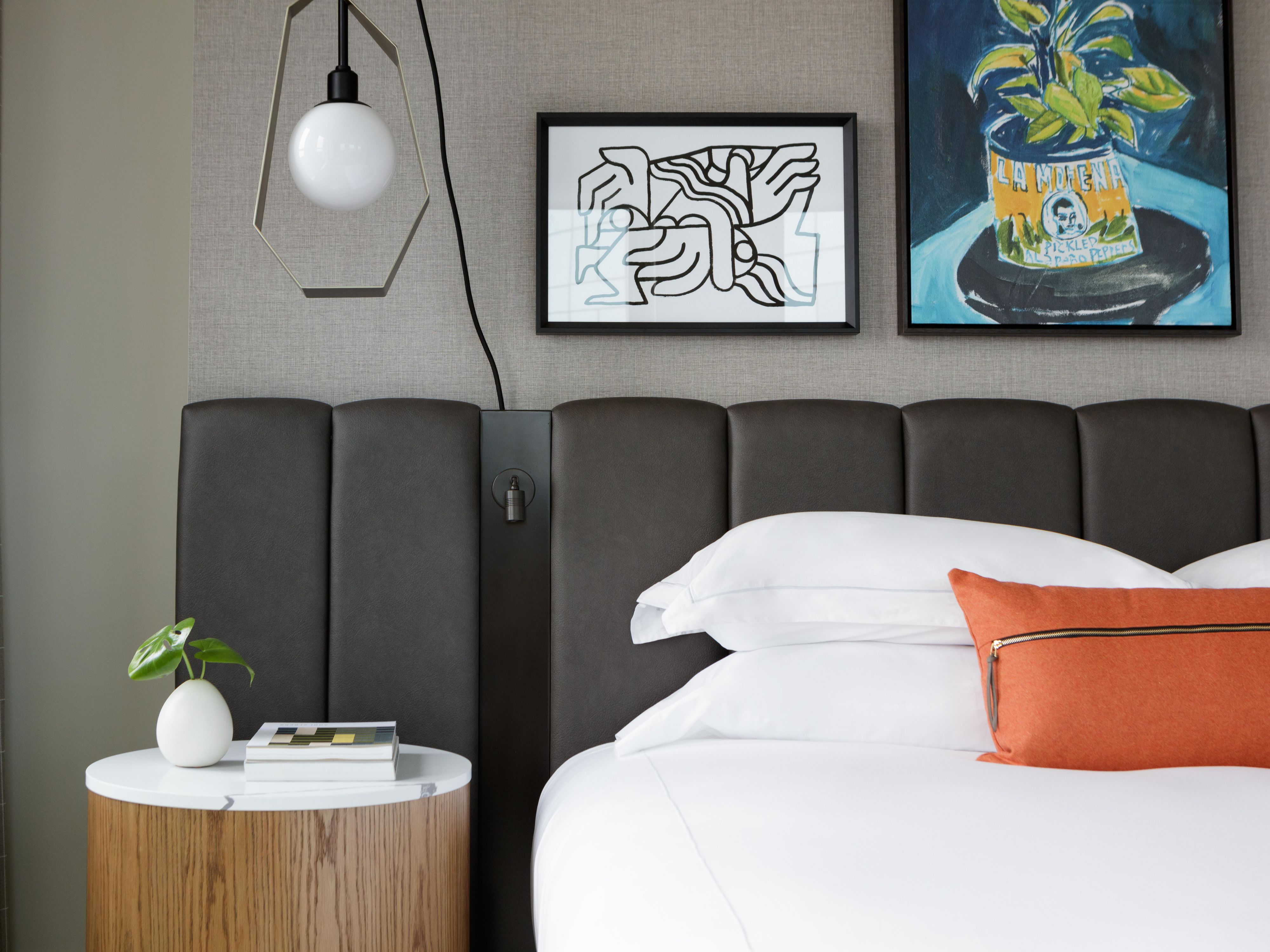Stay awhile. Our beds feature luxurious Frette linens.
