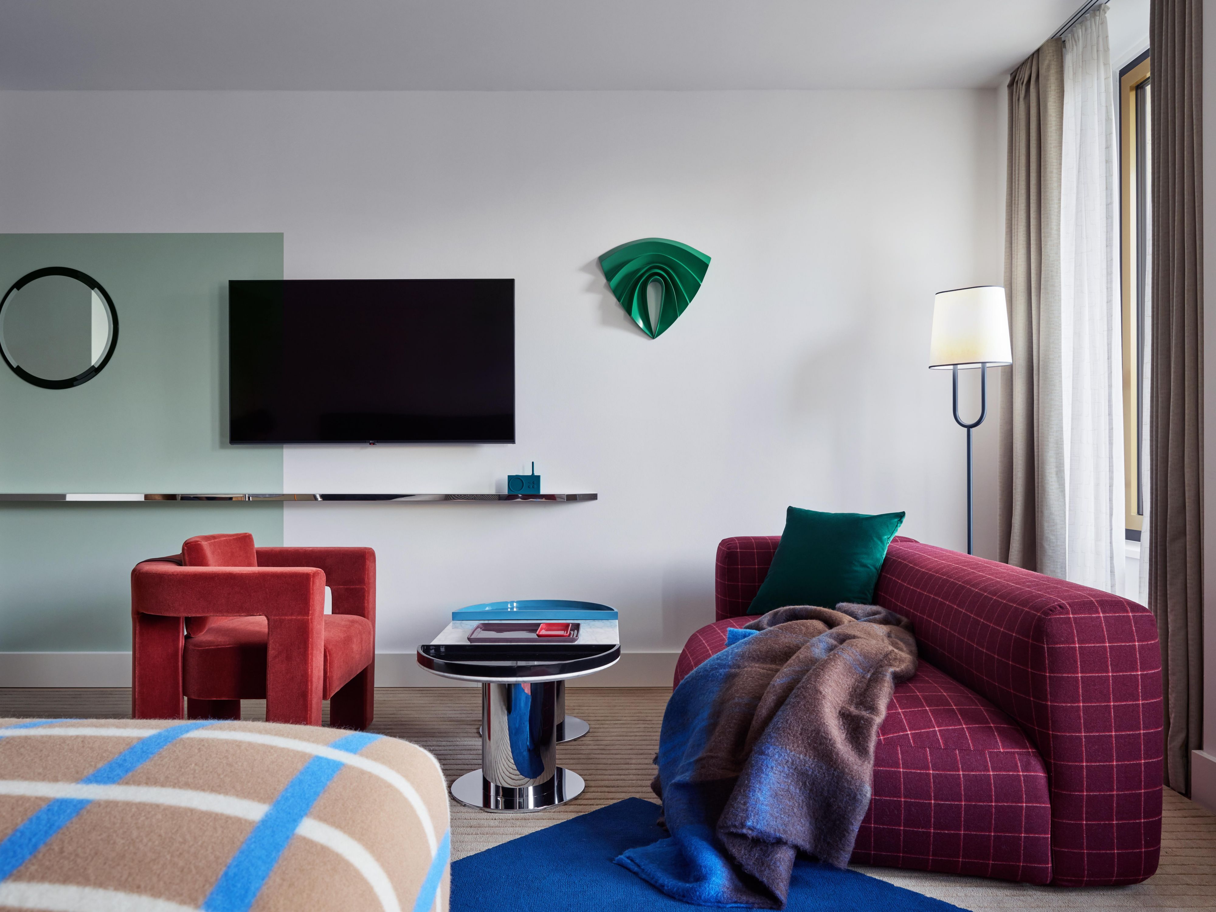 Premium hotel guest room