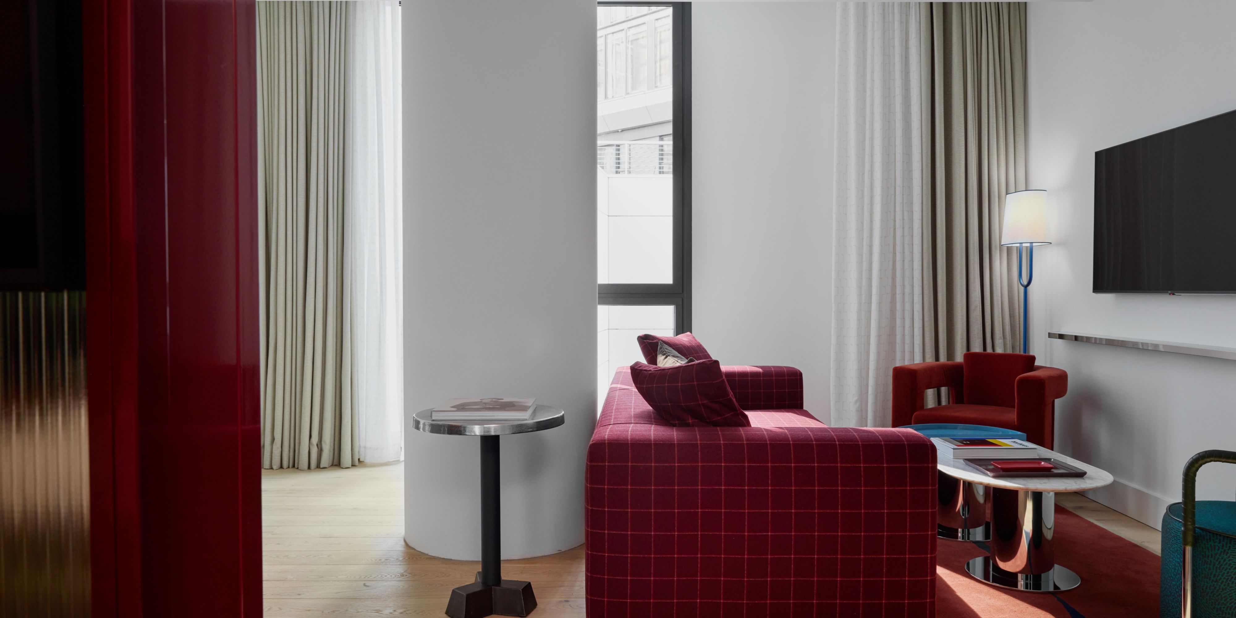 Your retreat after a day of exploring the urban jungle.