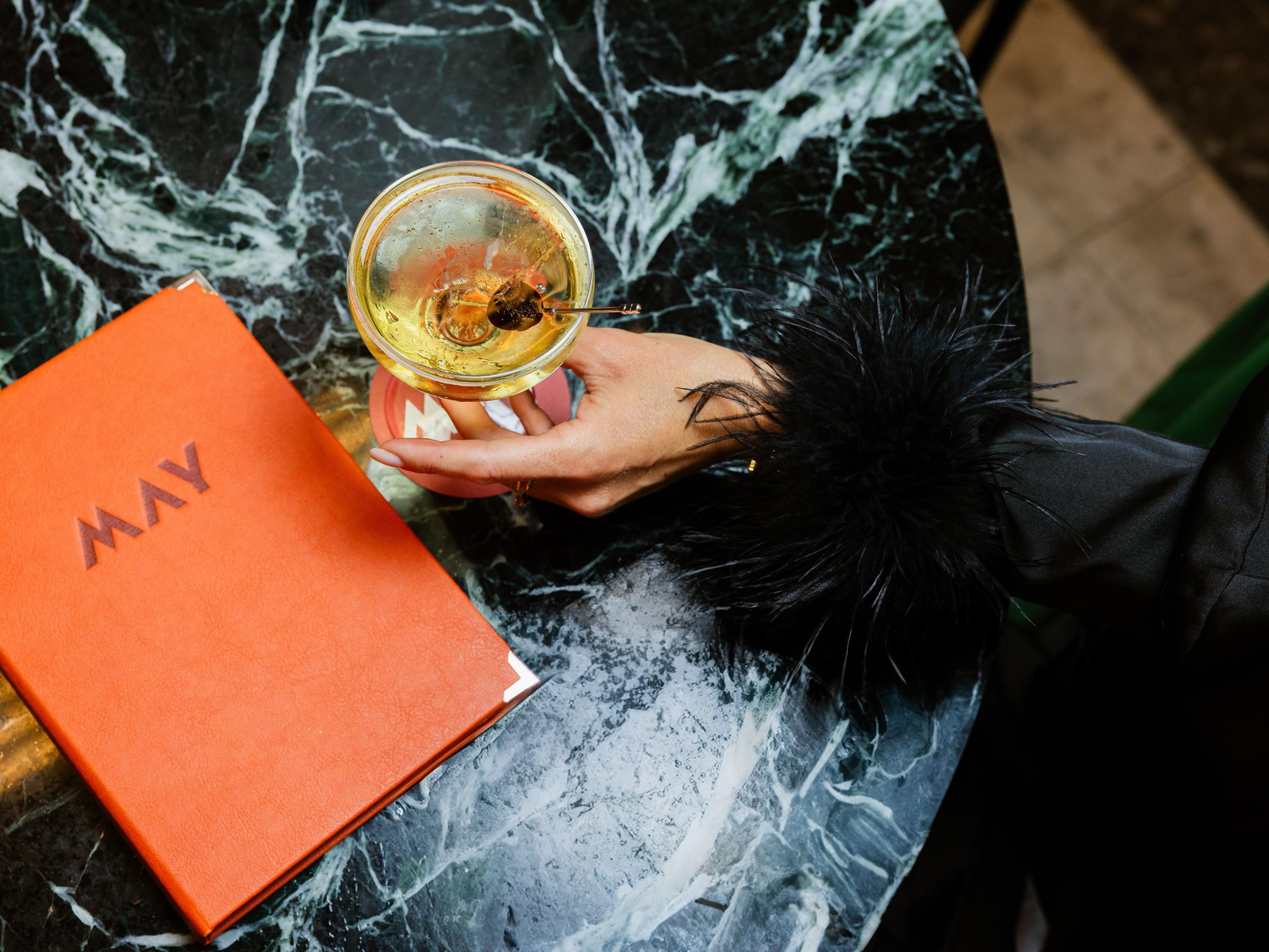 MAY bar cocktail & menu