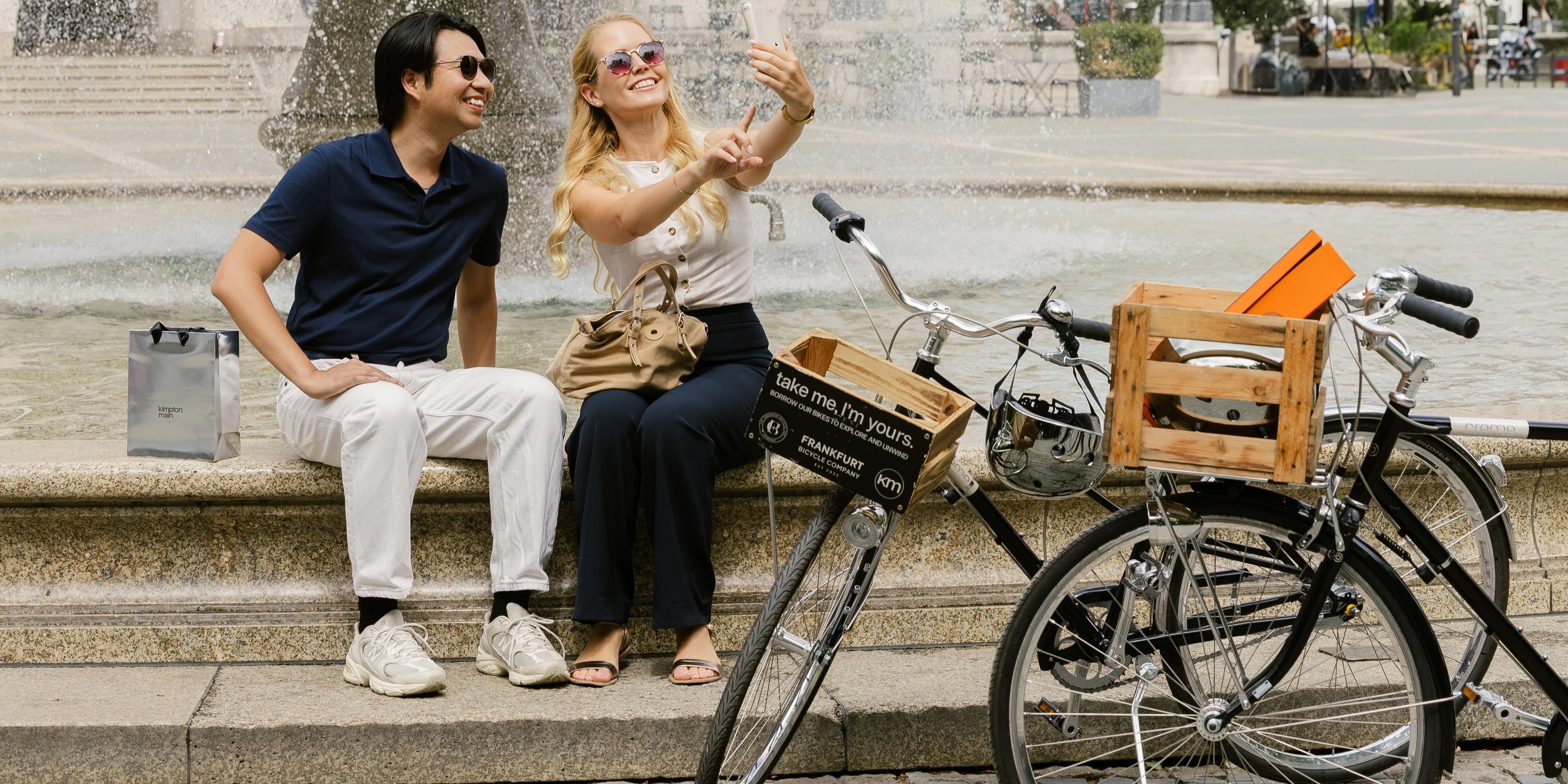 Perfectly located in the heart of the city, borrow a bike and explore what Frankfurt has to offer. Find inspiration at the Frankfurt Museum Embankment, or gaze over stunning skyline views from the bridge of the river Main.